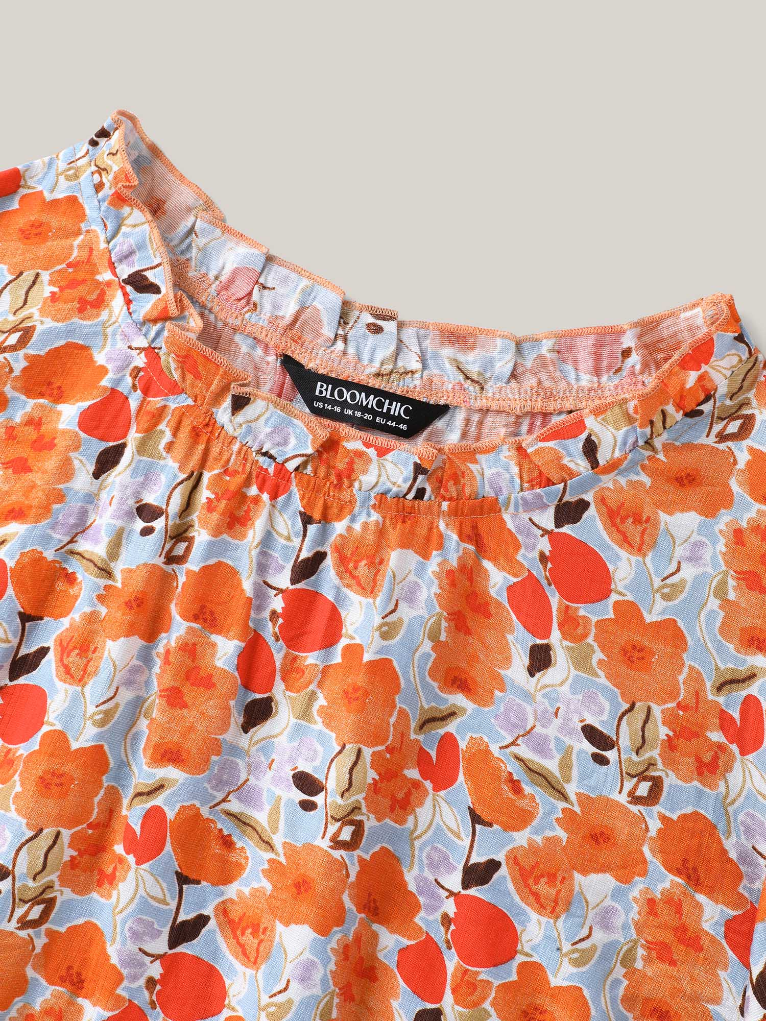 In Full Bloom Mock Neck Shirt - Image 6