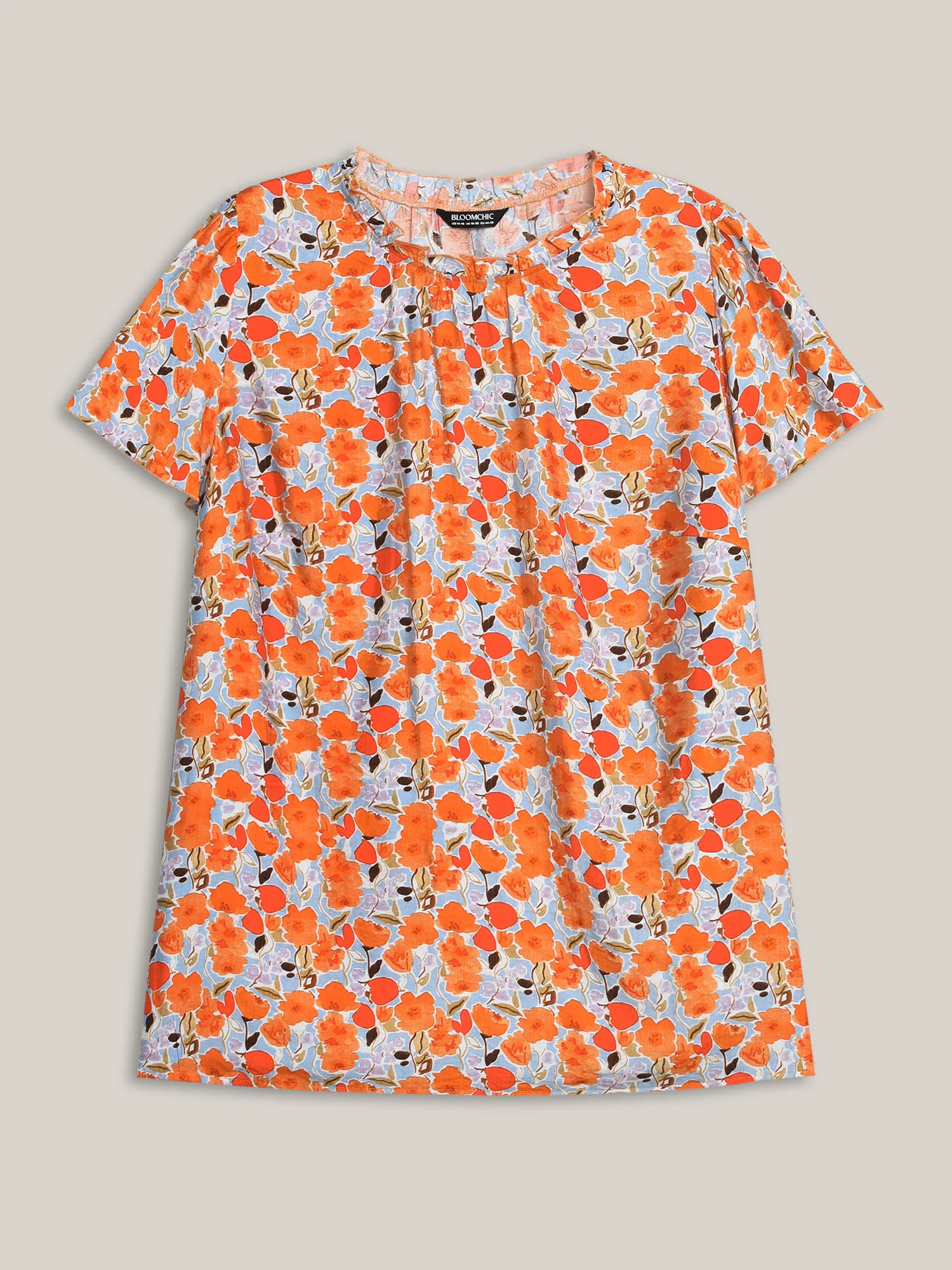 In Full Bloom Mock Neck Shirt - Image 7