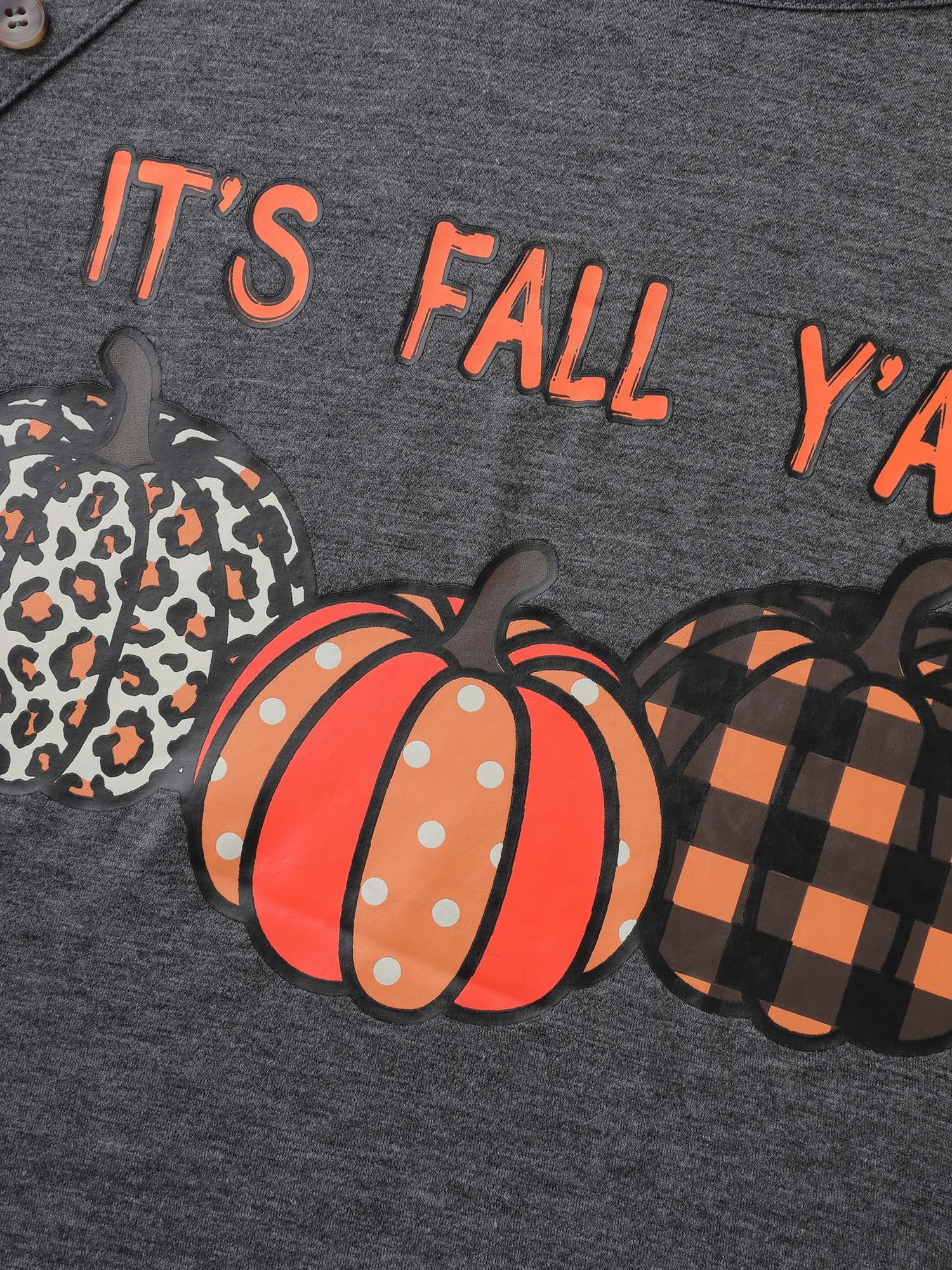 It's Fall Y'all Print T-Shirt - Image 5
