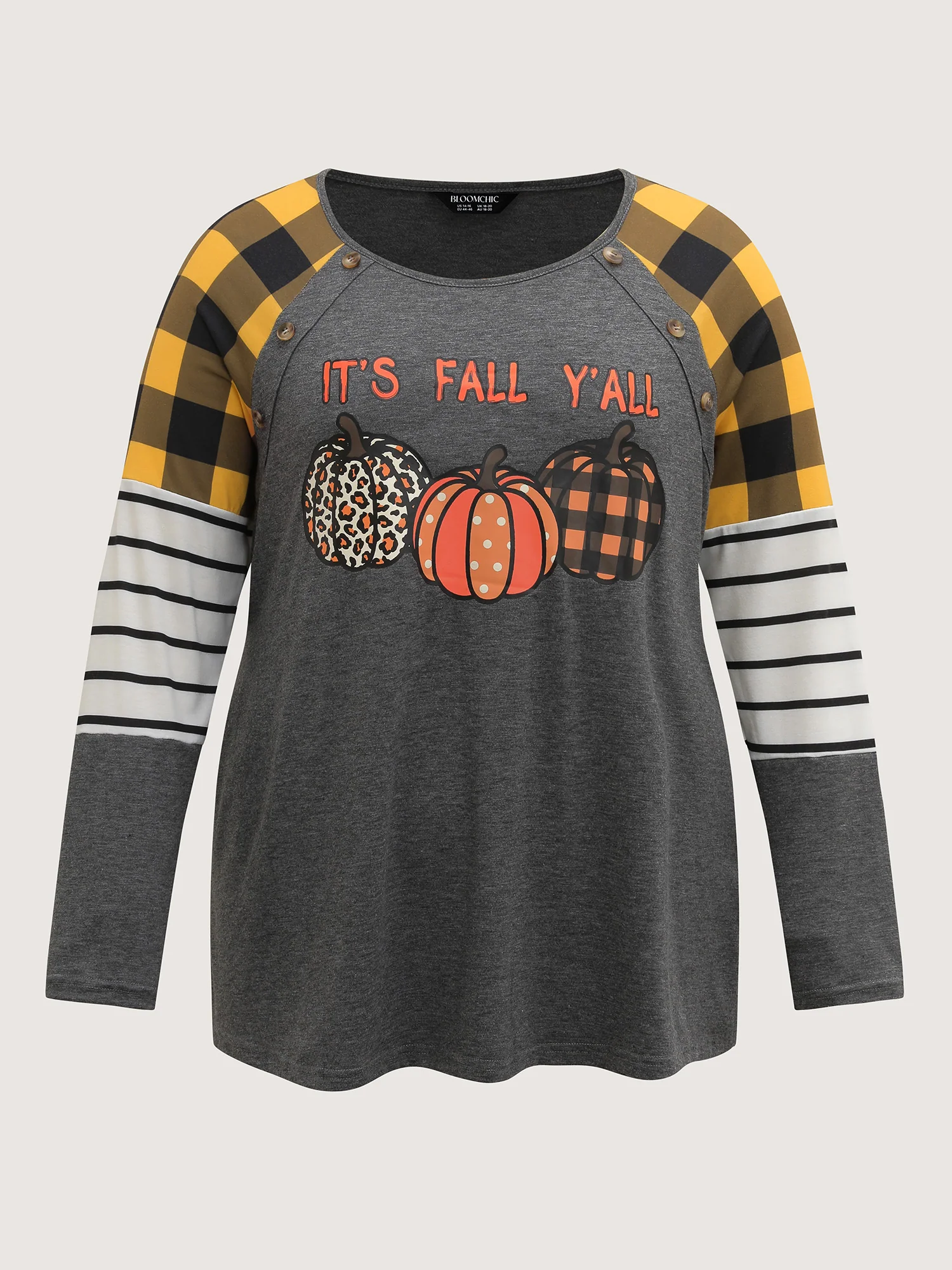 It's Fall Y'all Print T-Shirt - Image 7