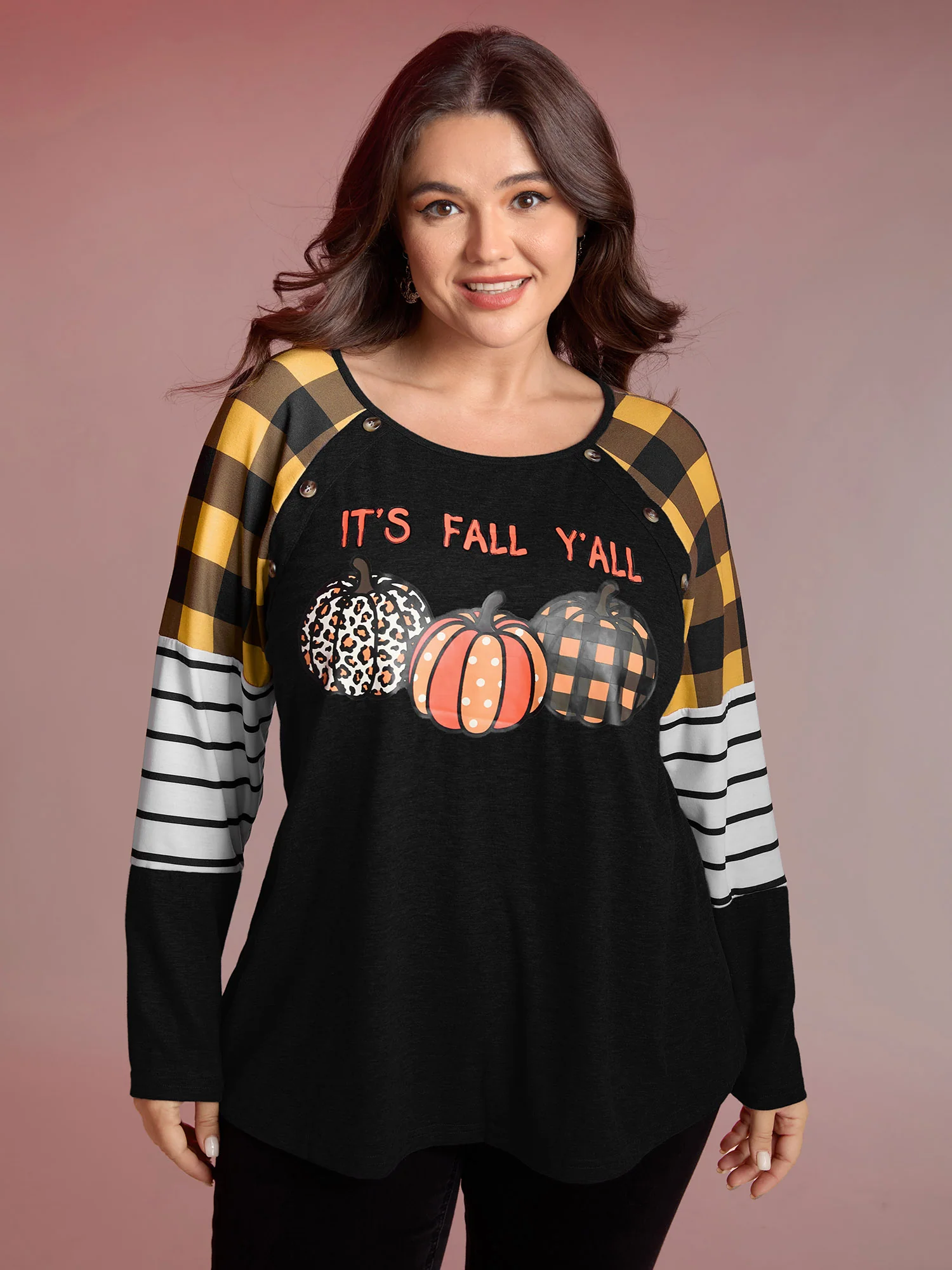 It's Fall Y'all Print T-Shirt - Image 9