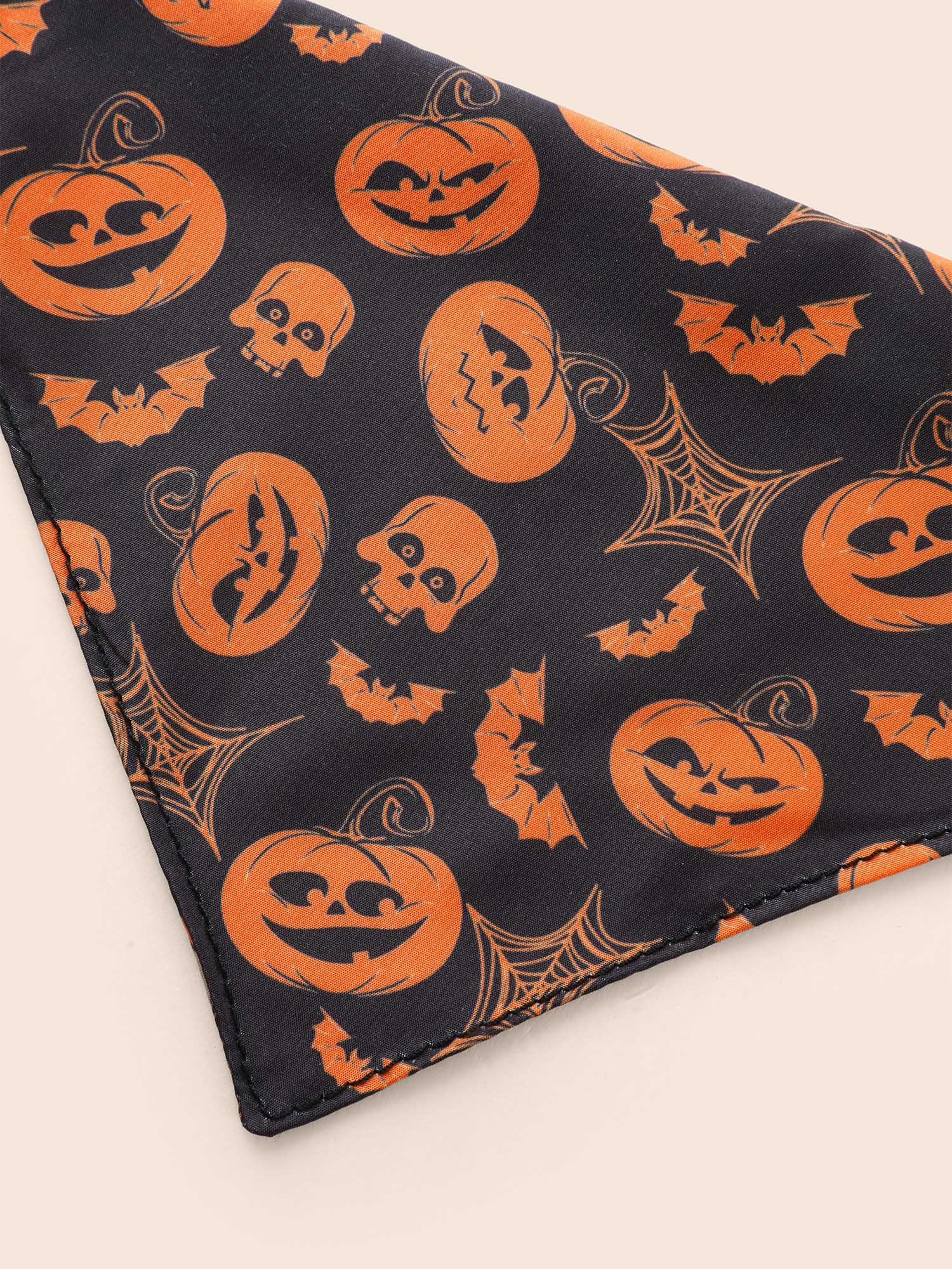 Jack-o-Lantern Pet Bandana - Image 3
