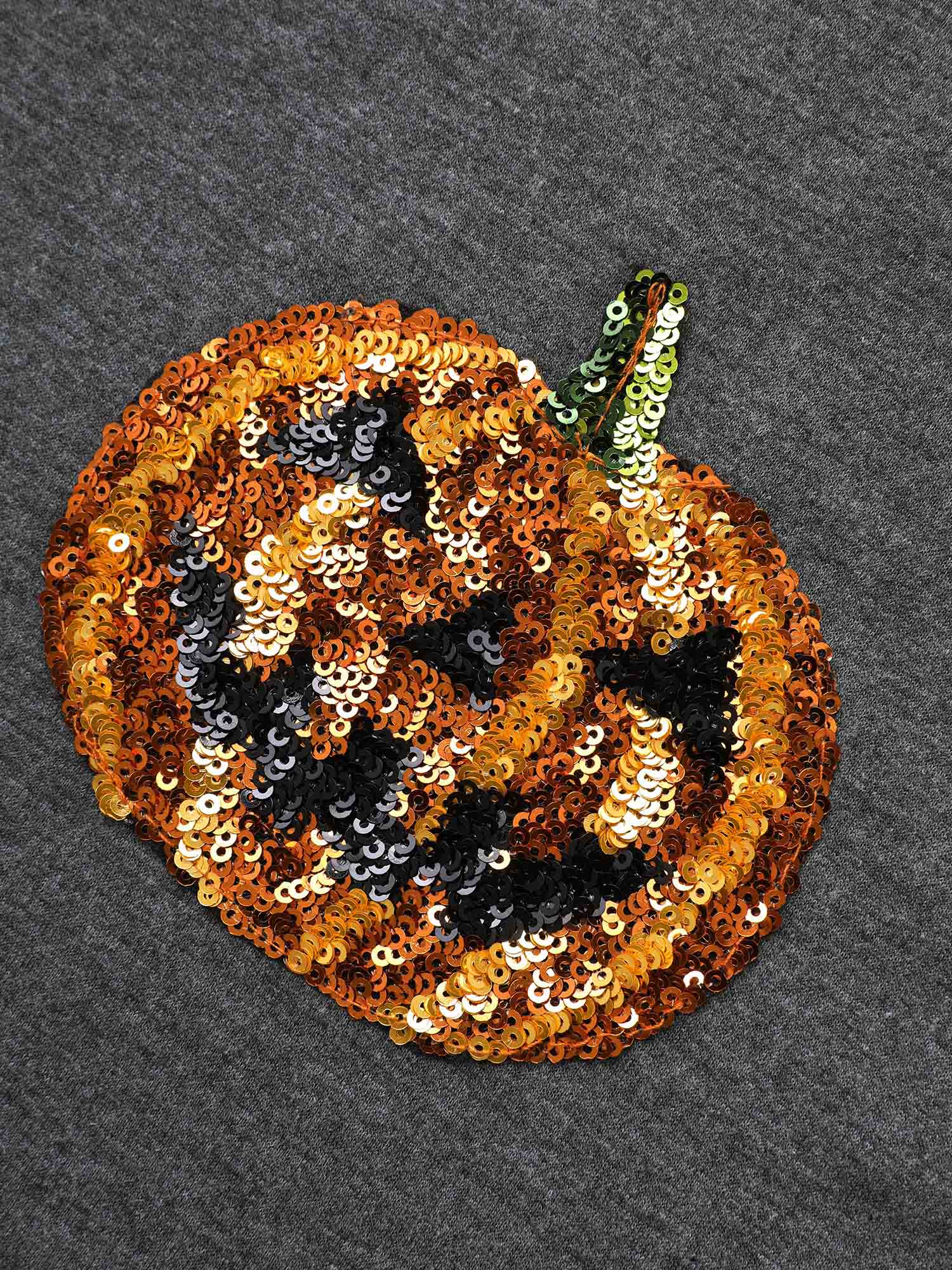 Jack-O-Lantern Sequin Sweatshirt - Image 7