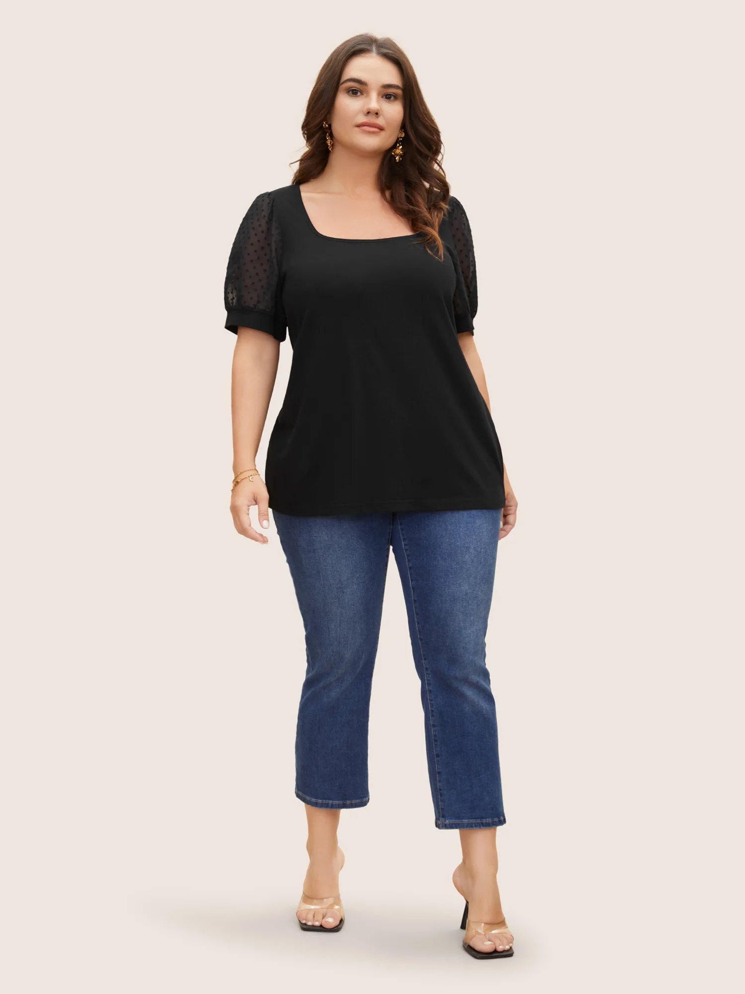 Jacquard Decor Cotton Top - Image 2