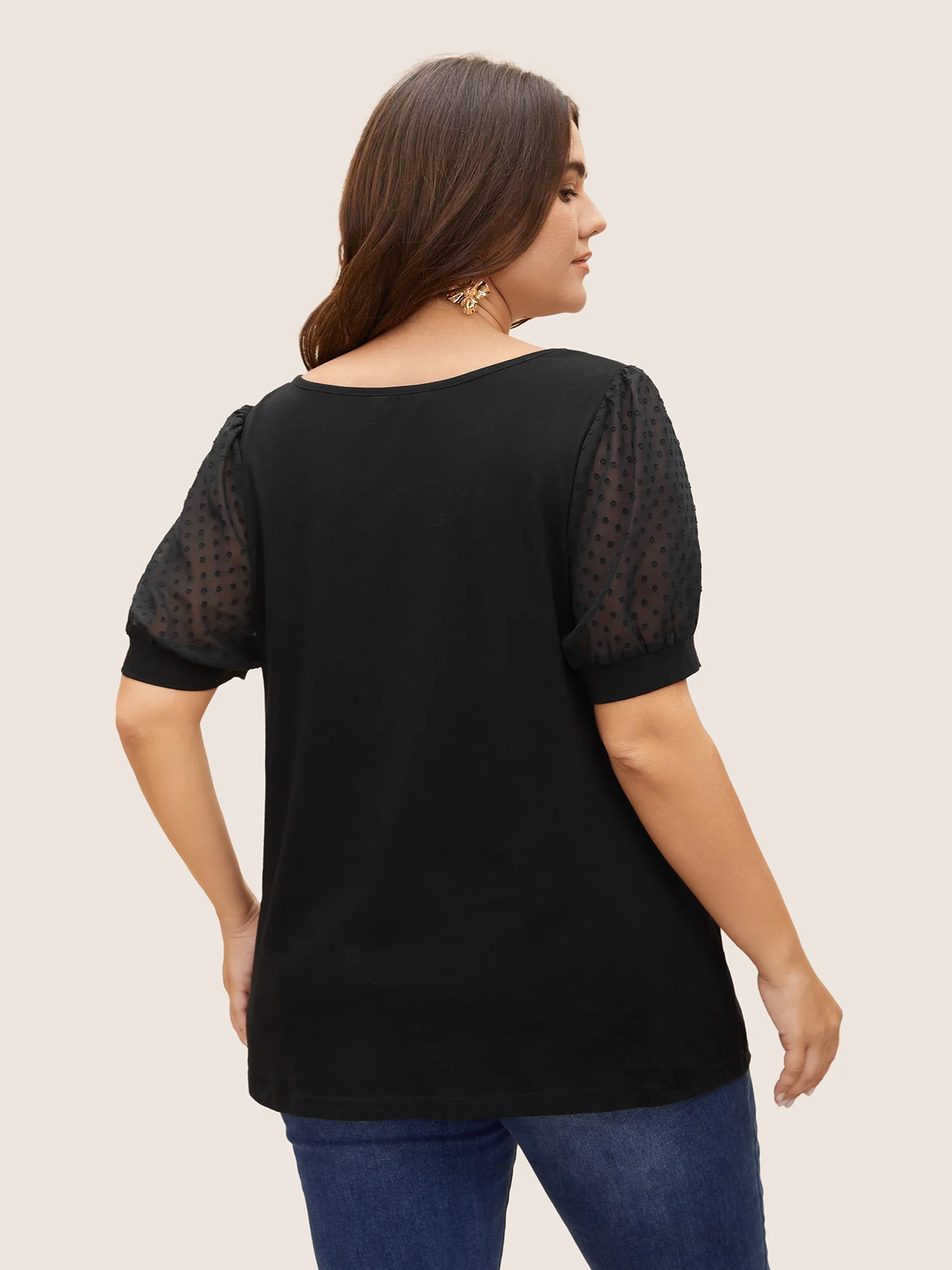 Jacquard Decor Cotton Top - Image 4