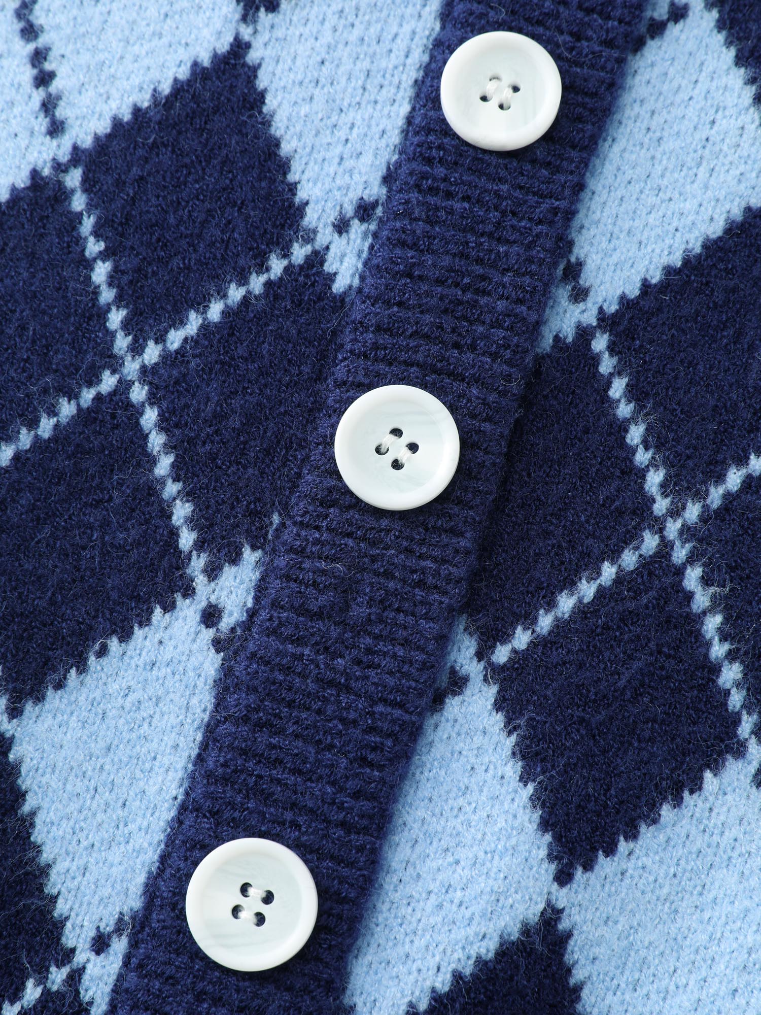 Jacquard Diamond Pattern Midi Sweater Dress - Image 6