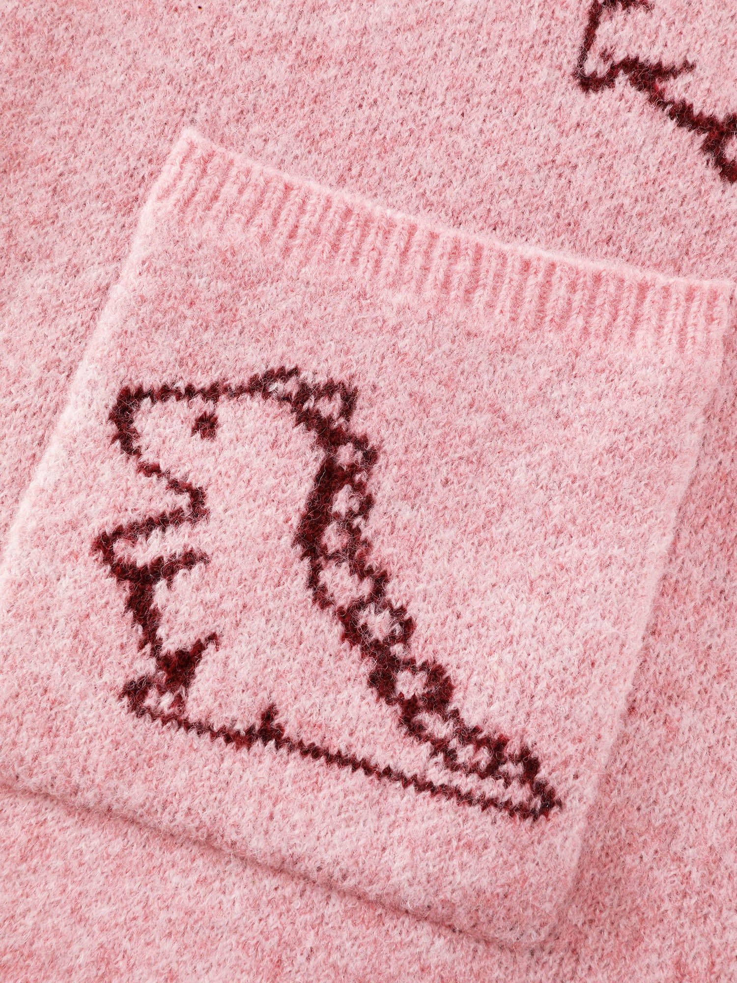 Jacquard Dinosaur Print Knit Cardigan - Image 11