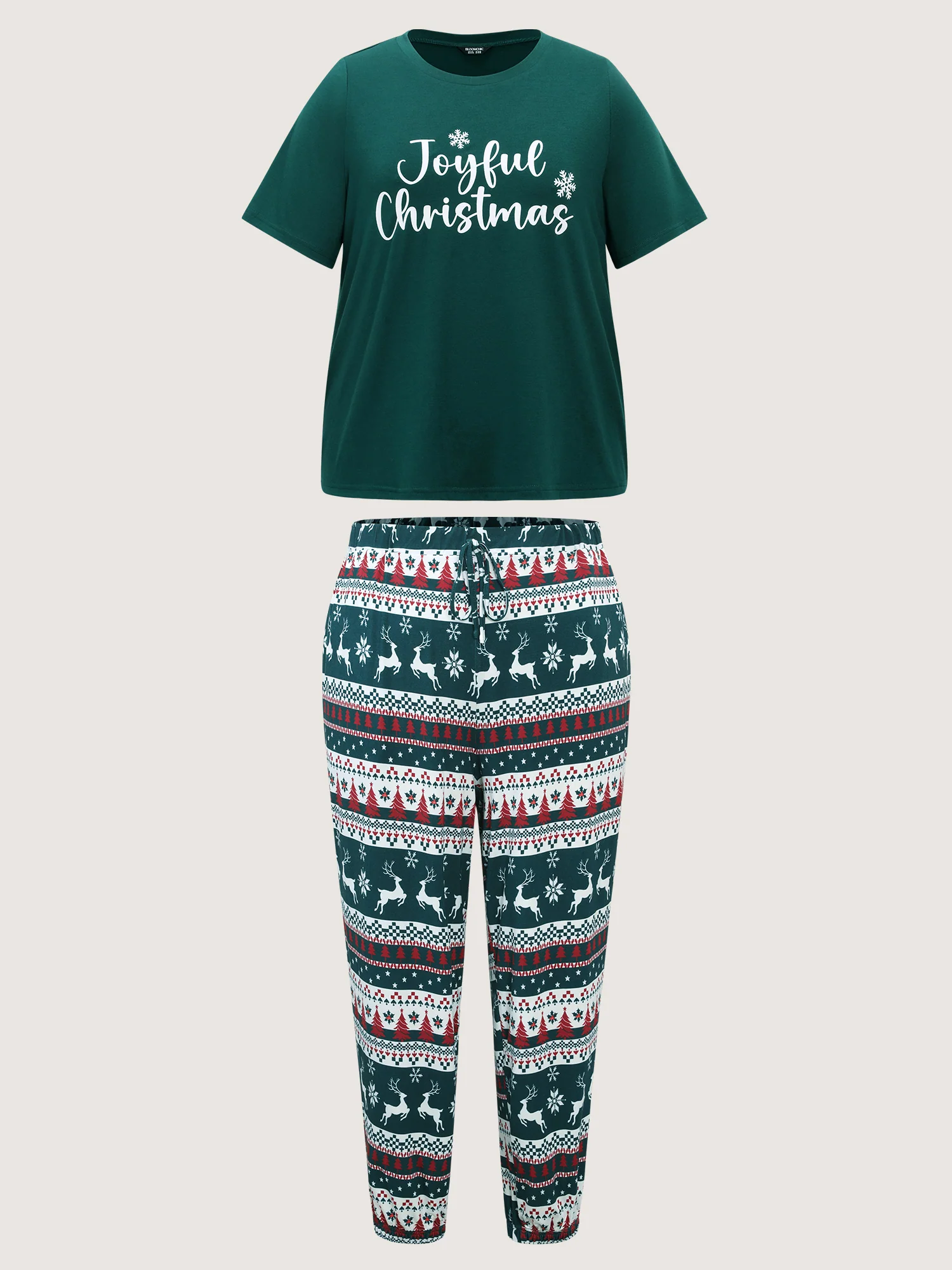 Joyful Holidays Stretchy Loungewear Set - Image 7