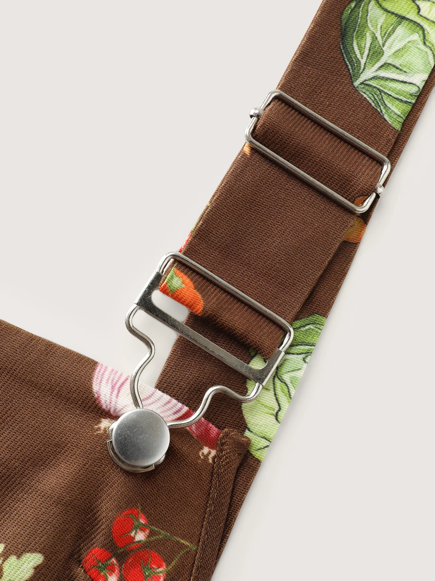Juicy Fruity Print Adjustable Overall Jumpsuit - Image 5