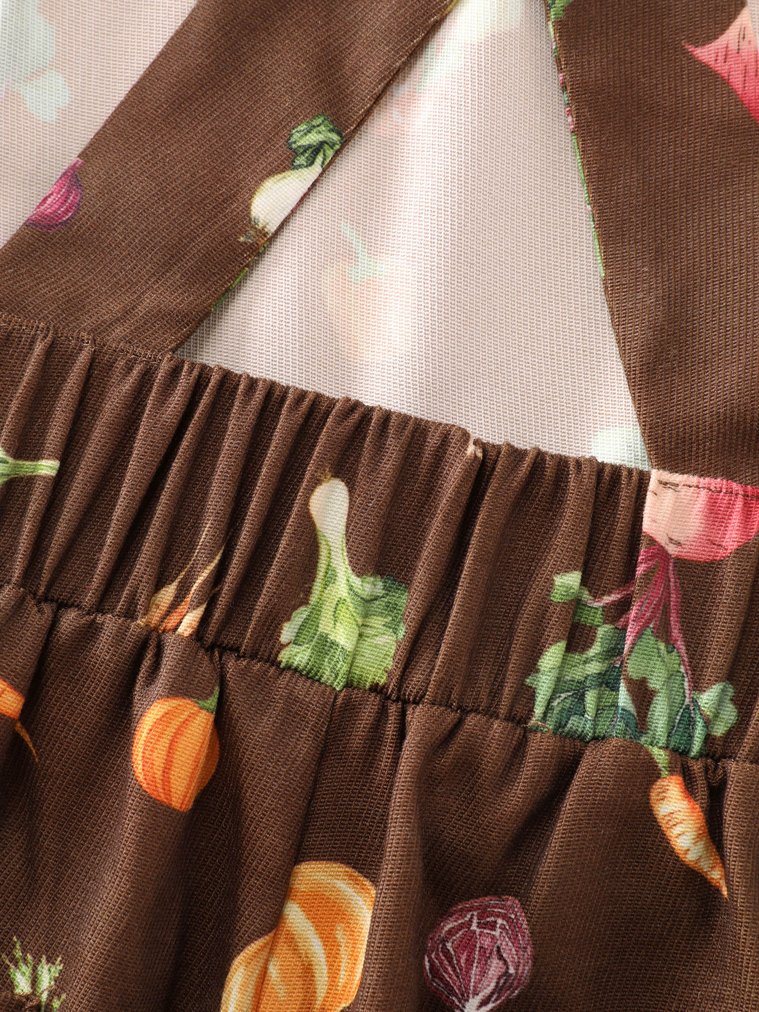 Juicy Fruity Print Adjustable Overall Jumpsuit - Image 6
