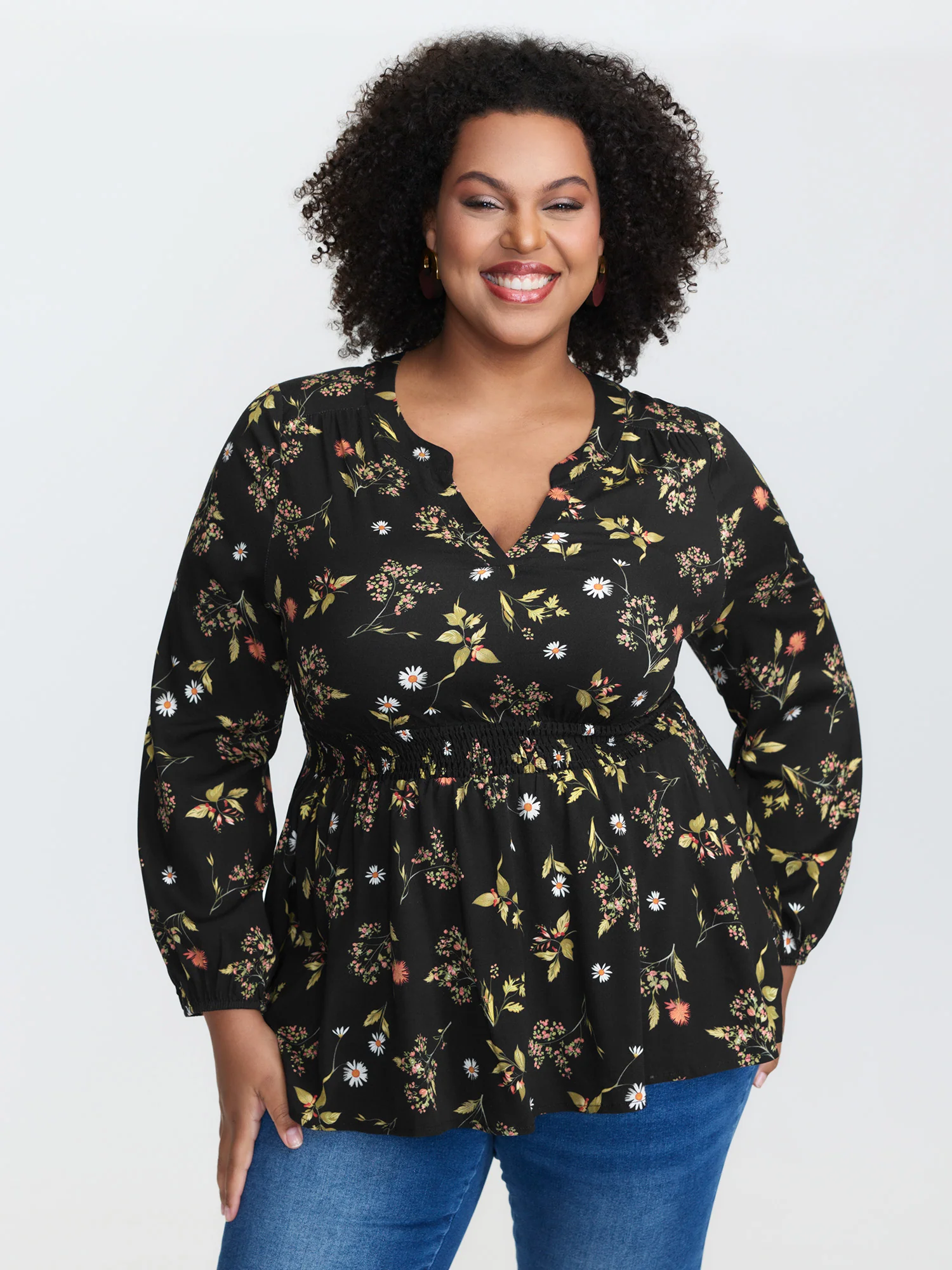 Keep it Floral Flowy Blouse - Image 2