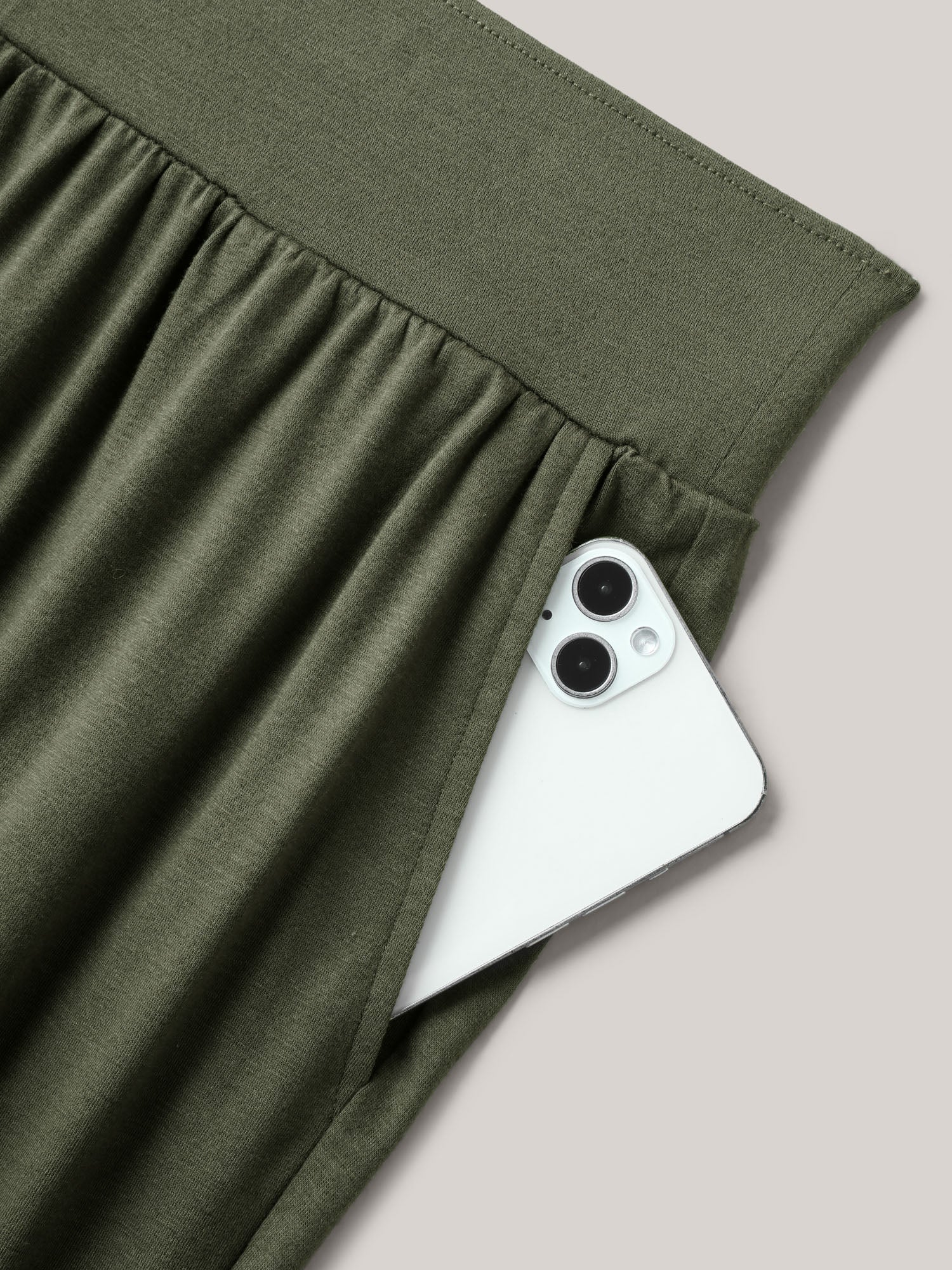 Keyhole Hem Ties Jogger Pants - Image 9