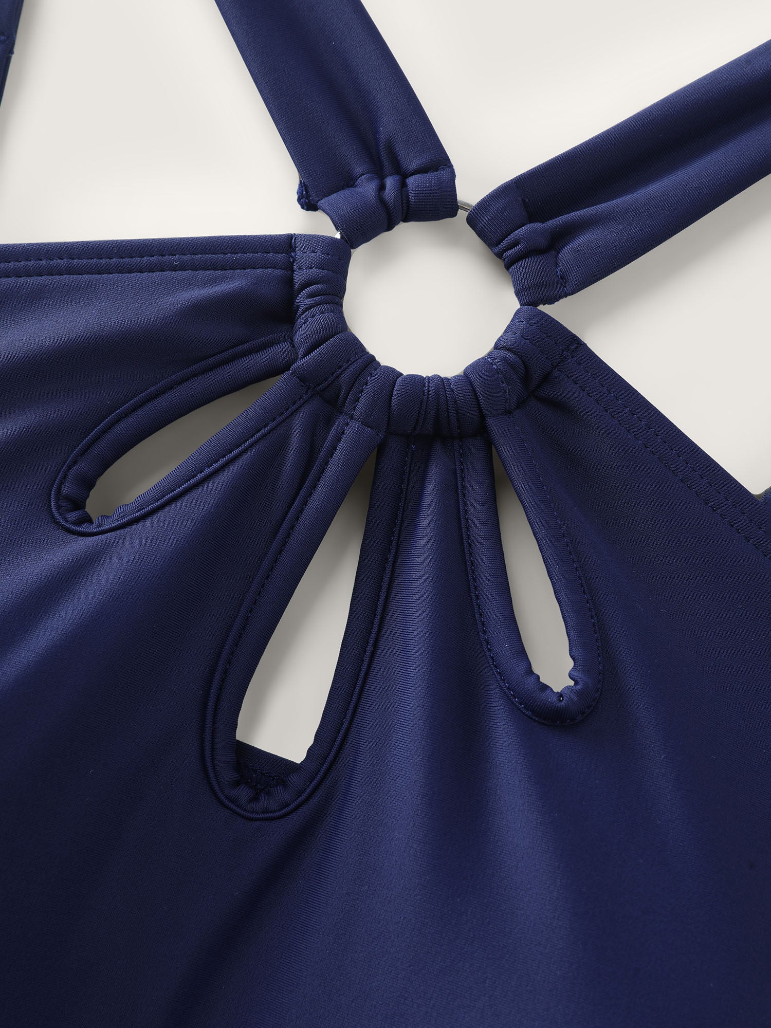 Keyhole Neckline Flowy Swim Dress - Image 11