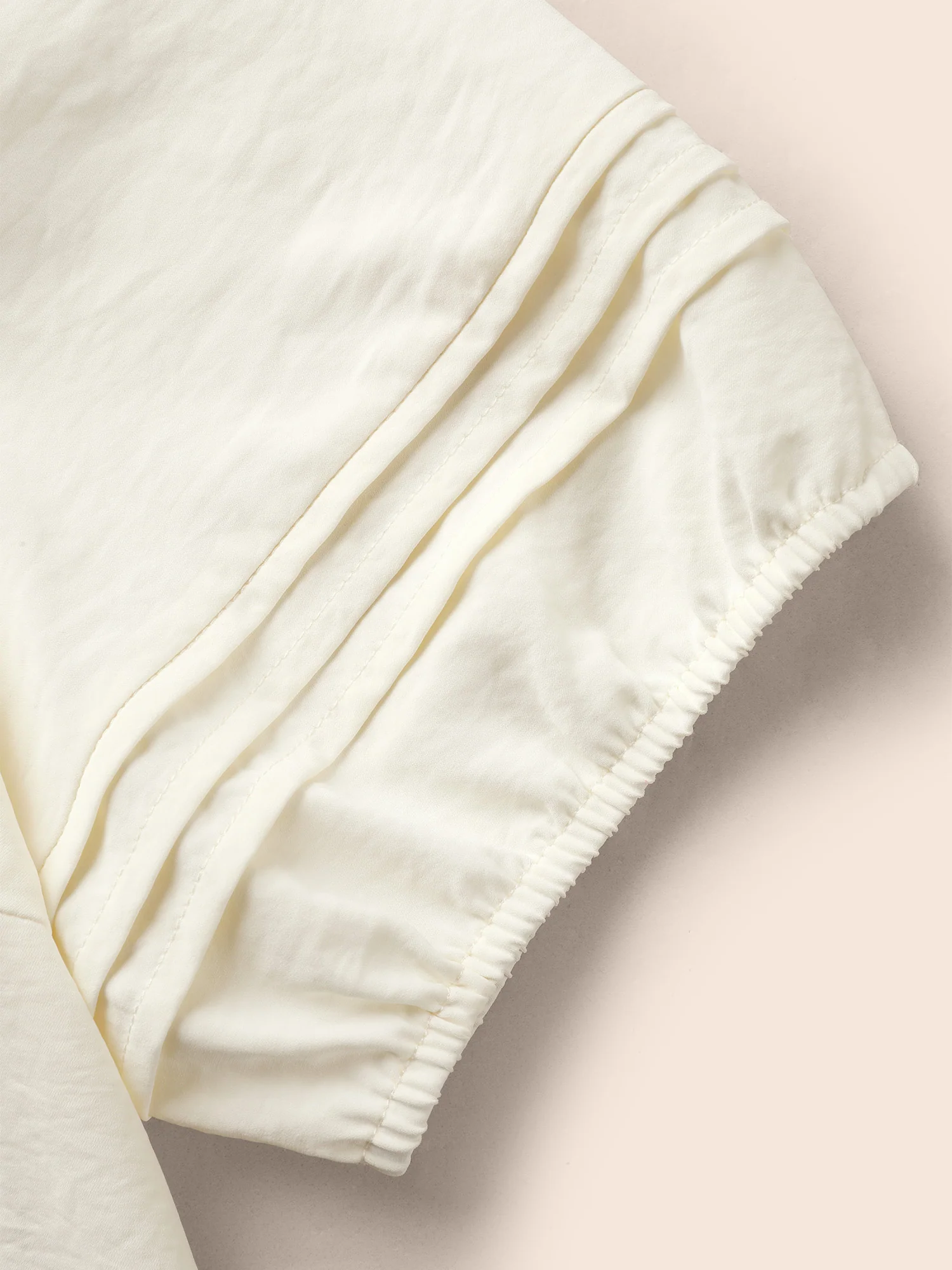 Lace Collar Lantern Sleeve Pleated Blouse - Image 6