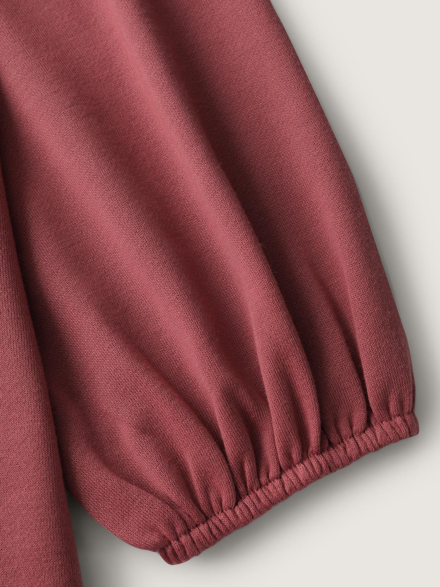 Lace Layered Hem Contrast Sweatshirt - Image 7