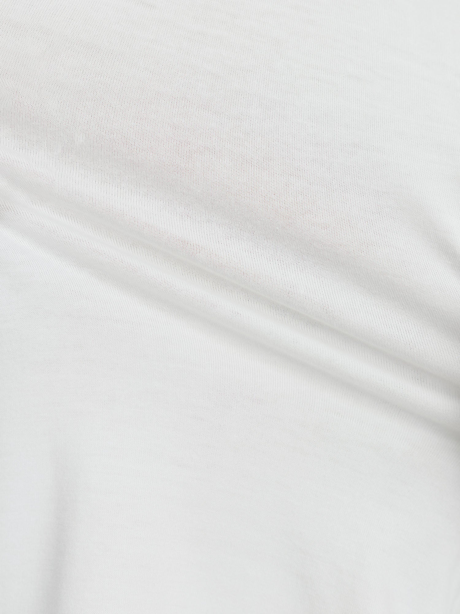 Lace Sheer Neckline Flowy T-Shirt - Image 4