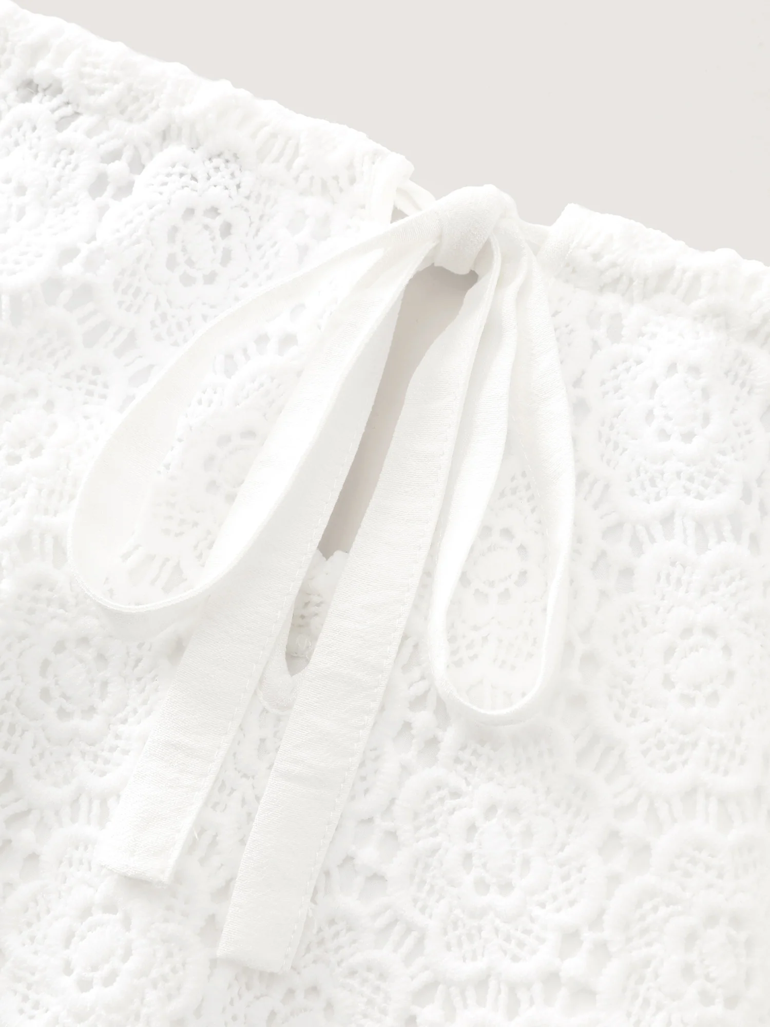 Lace Textured Halter Neckline Maxi Dress - Image 6