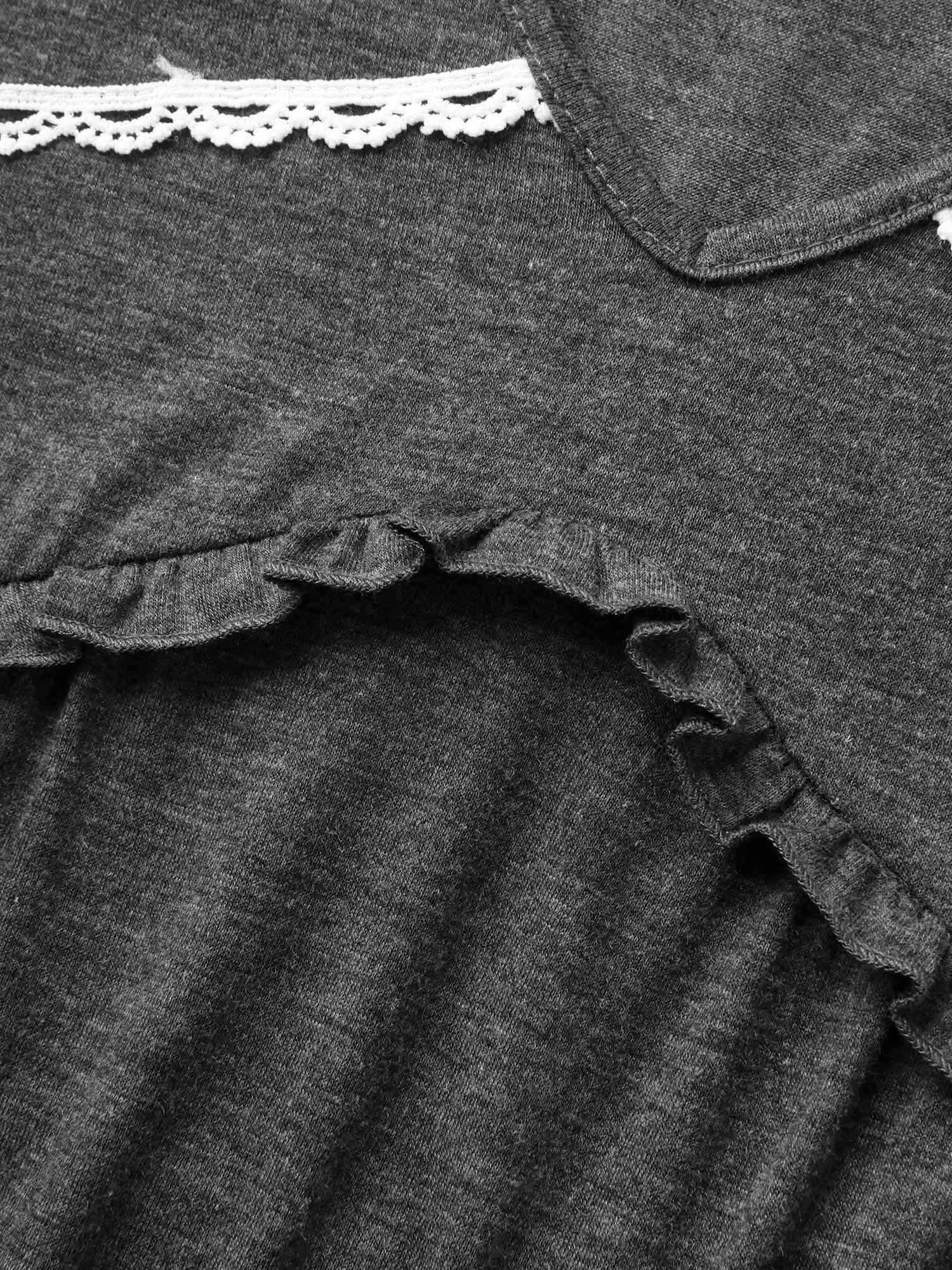 Lace Trim V-Neck Tank Top - Image 7