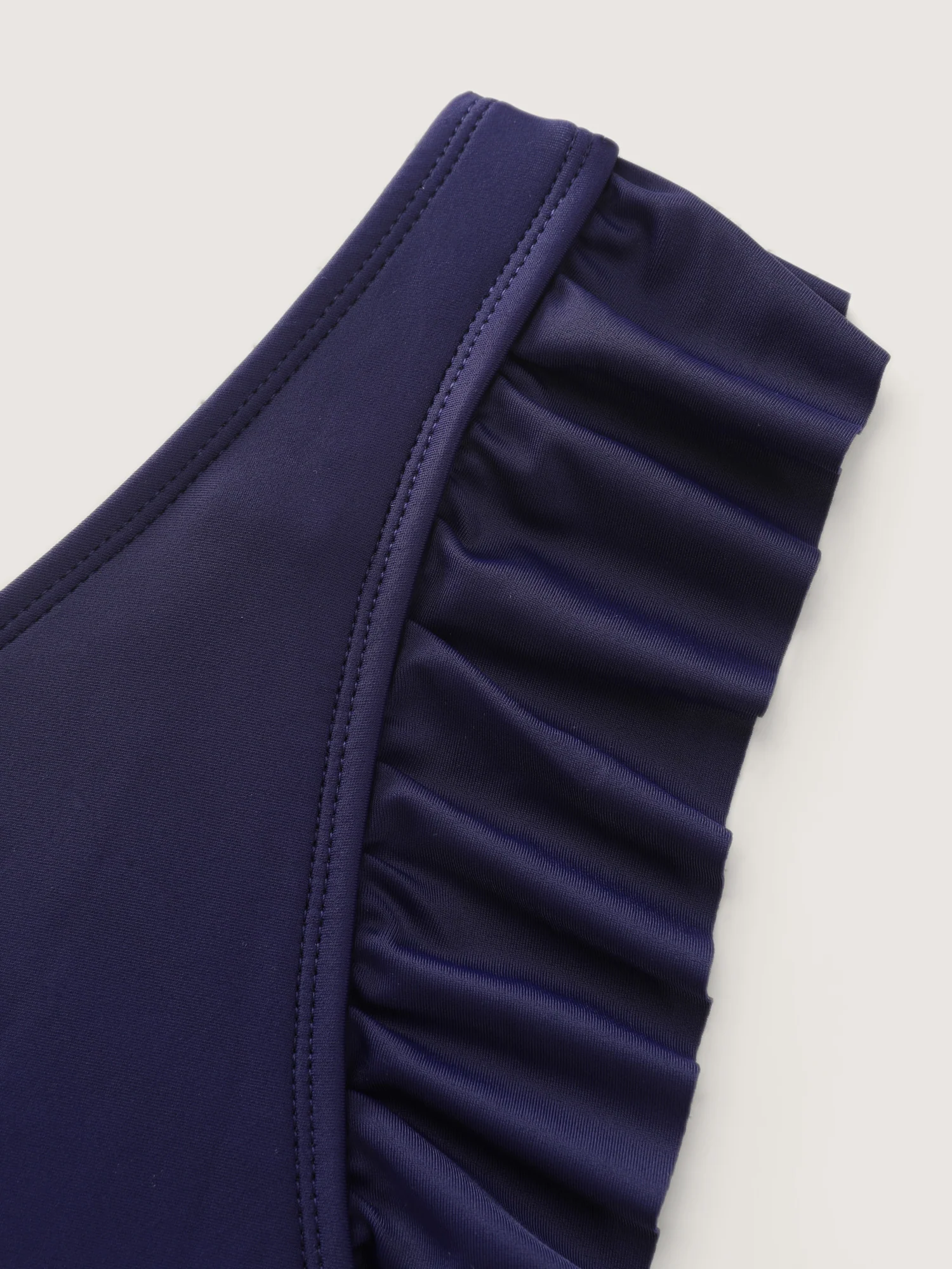 Laser Cut Flutter Sleeve Pockets Swim Dress - Image 8