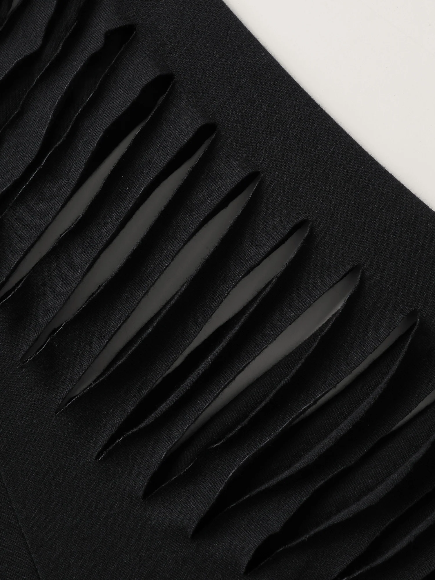 Laser Cut-Out Stretchy Sheer Jumpsuit - Image 5