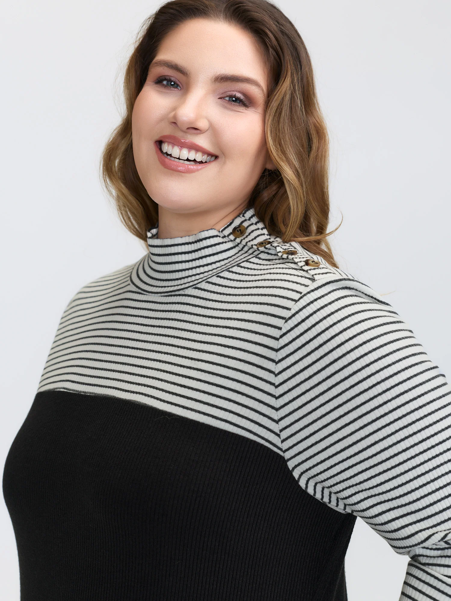 Layered Keep it Casual Stripe Midi Dress - Image 2