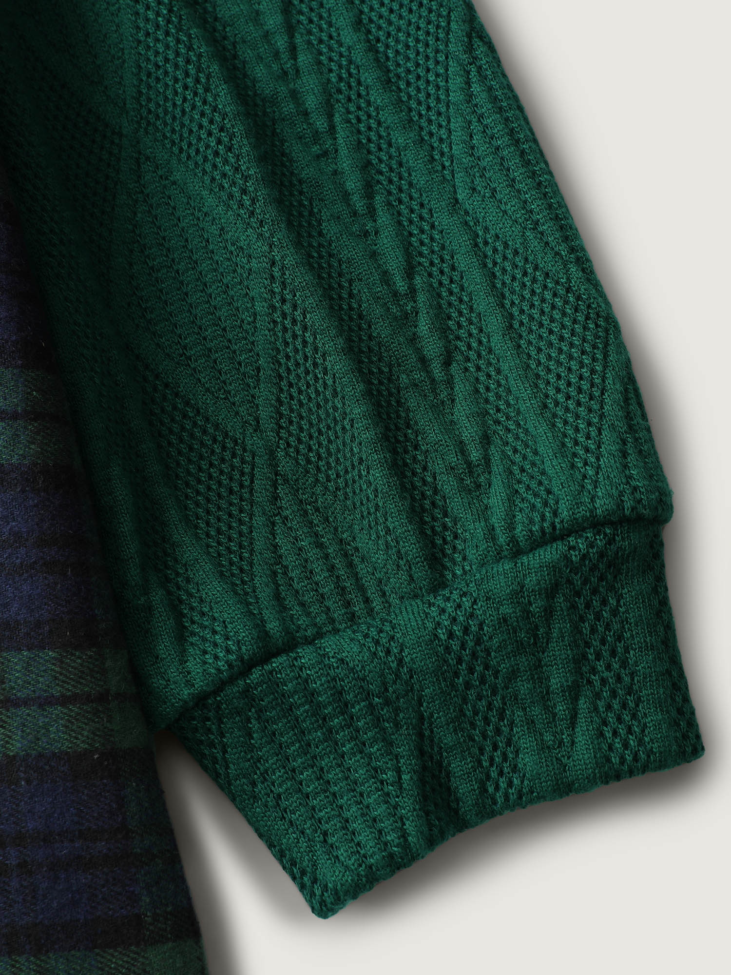 Layered Plaid Pockets Mini Dress - Image 6