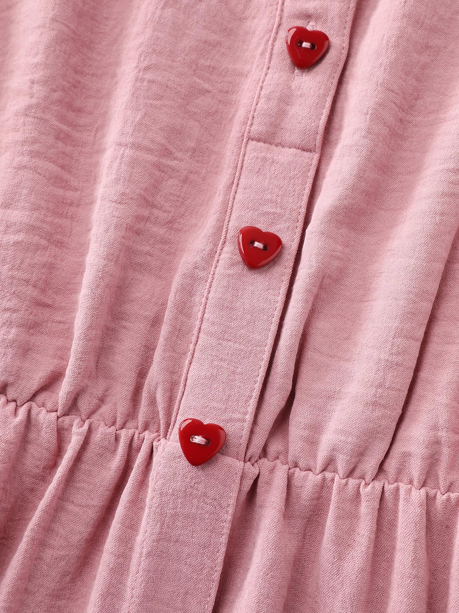 Layered Pleated Waist-Tie Shirt Dress - Image 6