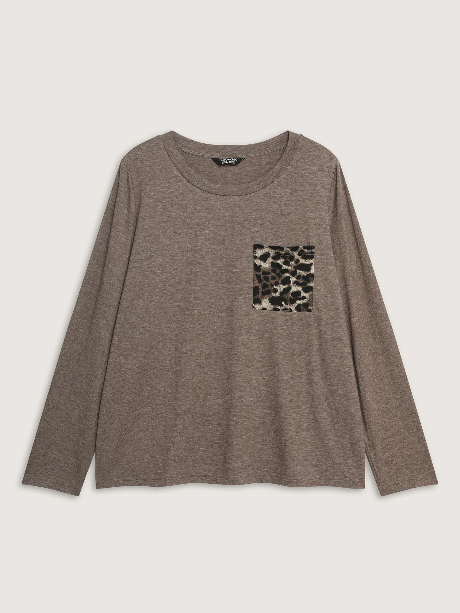 Leopard Print Contrast Lounge Set - Image 10