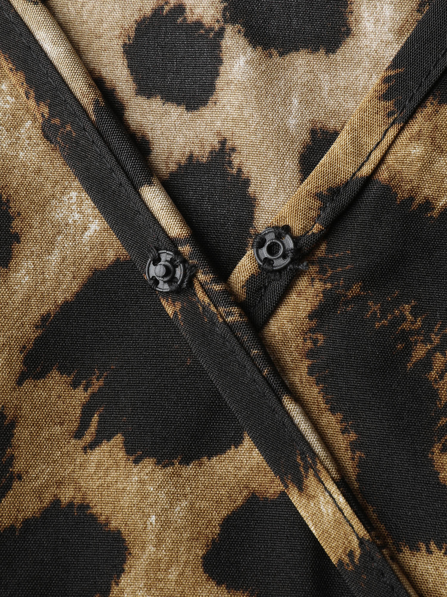 Leopard Print Shirred Waist Blouse - Image 6