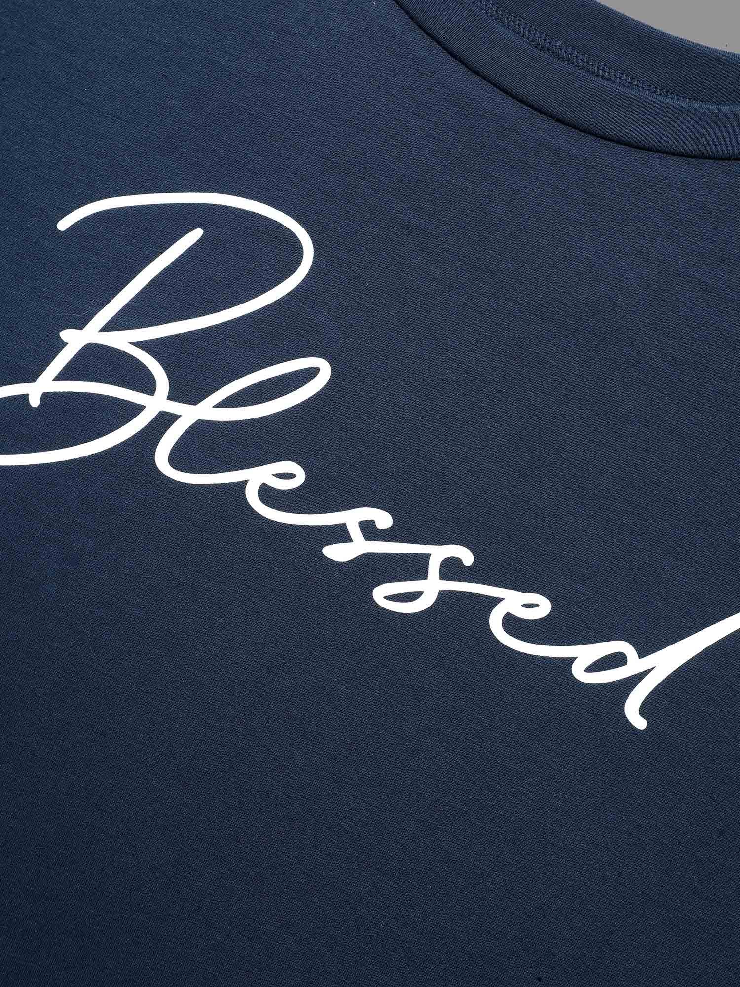 Letter Print Crew Neck Sweatshirt - Image 6