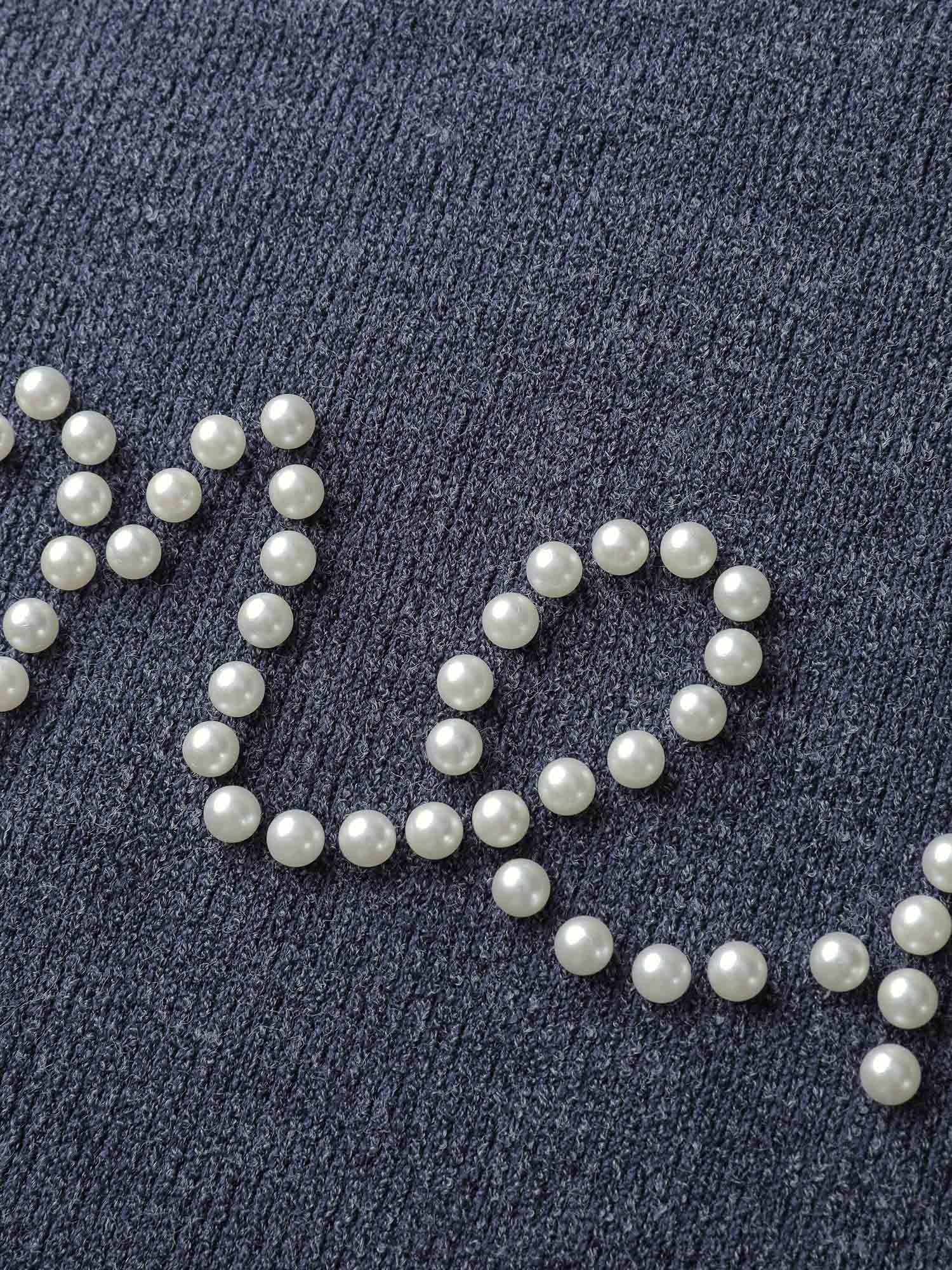 Merry Bead Textured Sweatshirt - Image 5