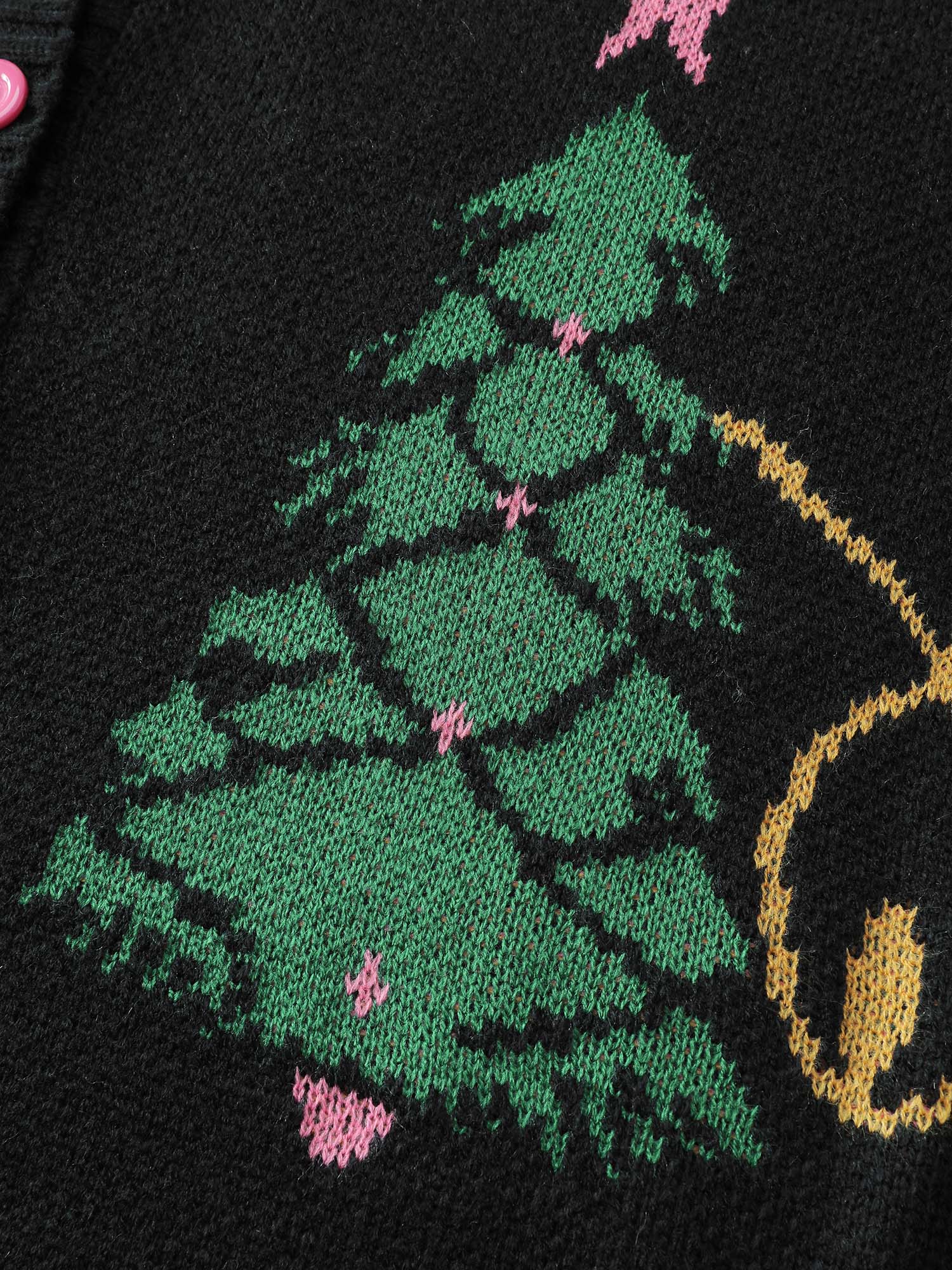 Merry Bright Button Knit Cardigan - Image 6
