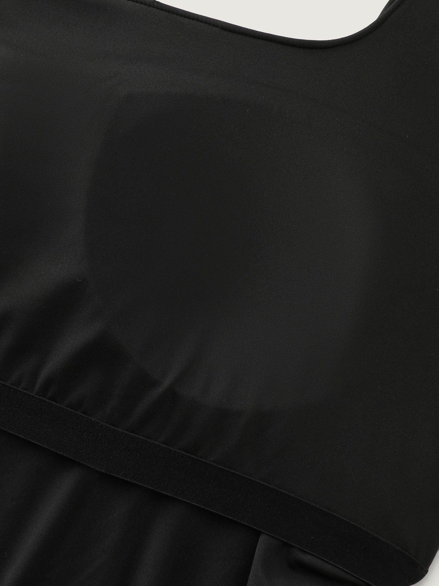Mesh Rhinestone Padded Underwear Detail Midi Dress - Image 5