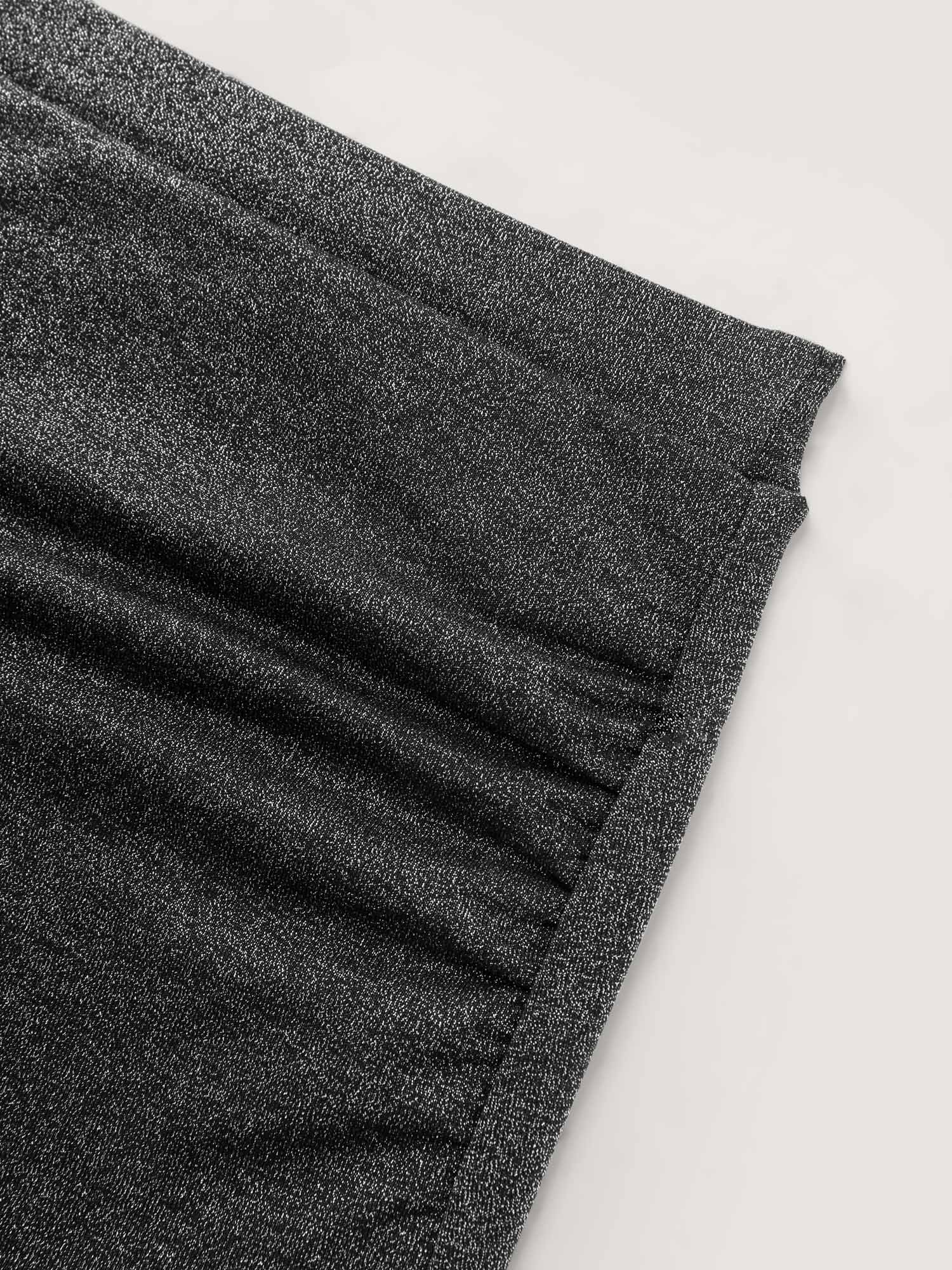 Metallic Sparkle Stretchy Tie Side Swim Bottoms - Image 7
