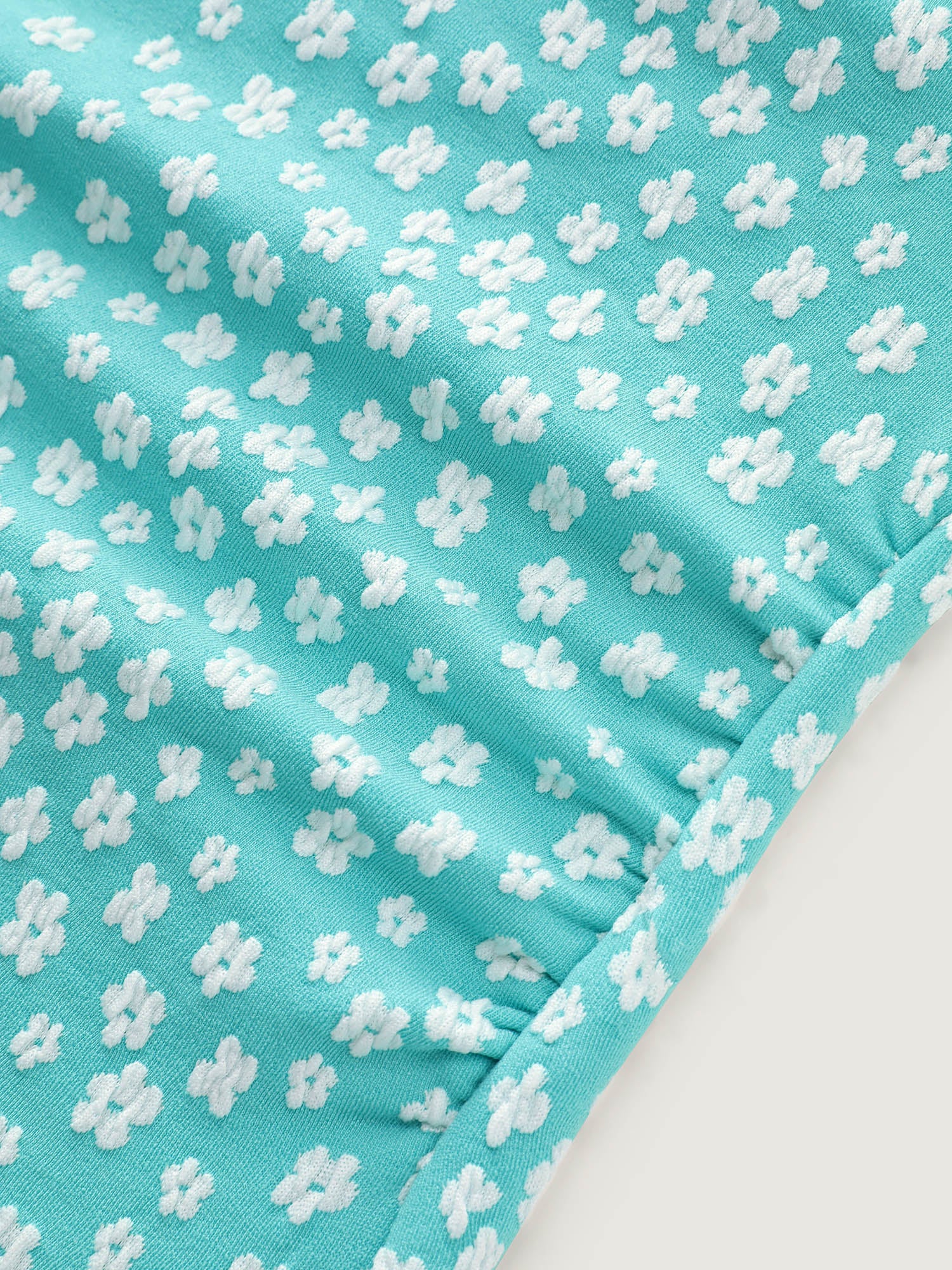 Micro Floral Print Tummy-Control One-Piece Swimsuit - Image 6