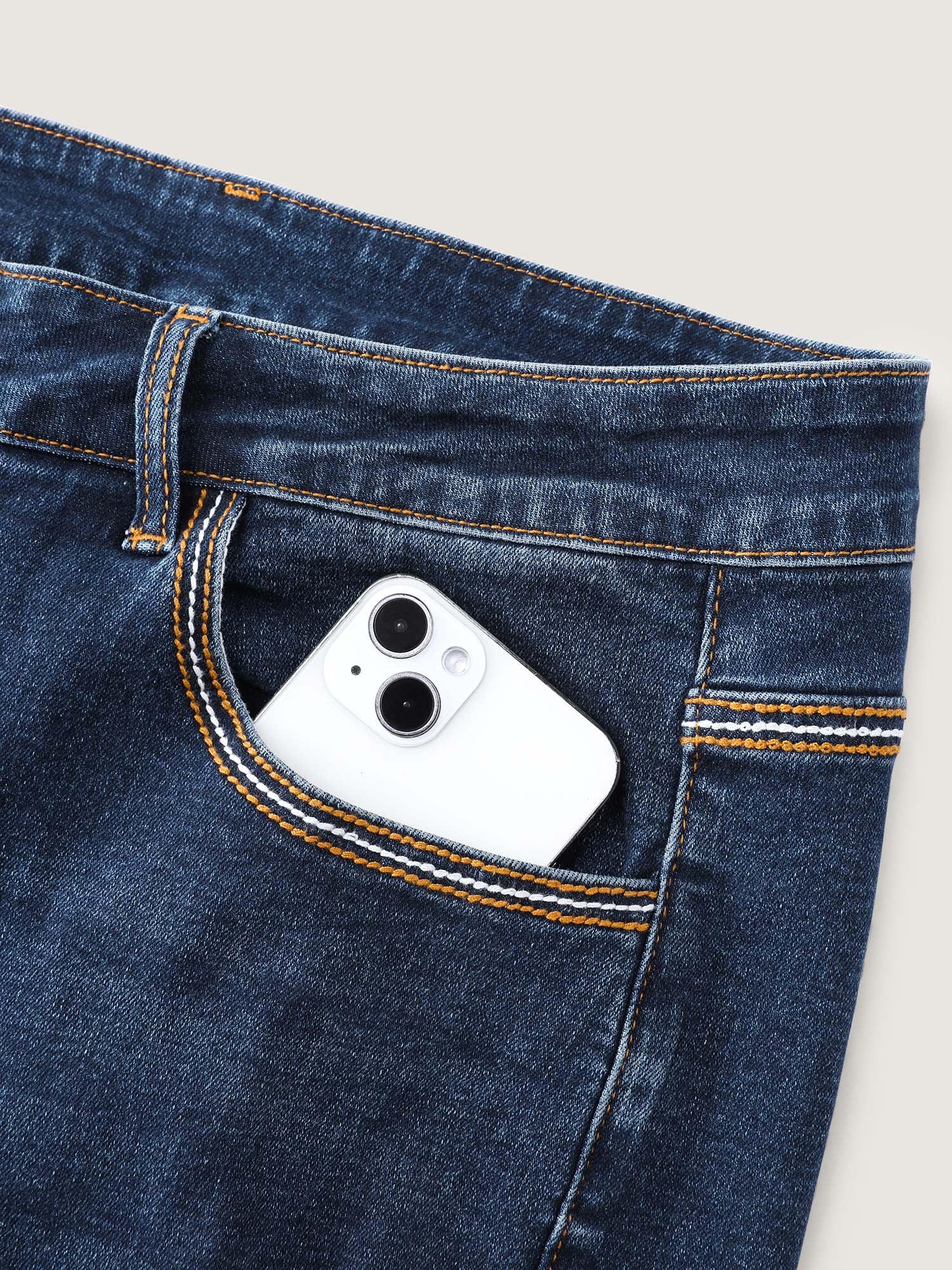 Thigh-Friendly High-Rise Flared Jeans - Image 6