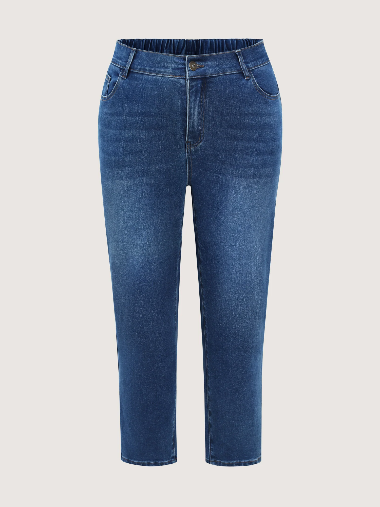 Mid-Rise Curve-Flattering Boyfriend Jeans - Image 8