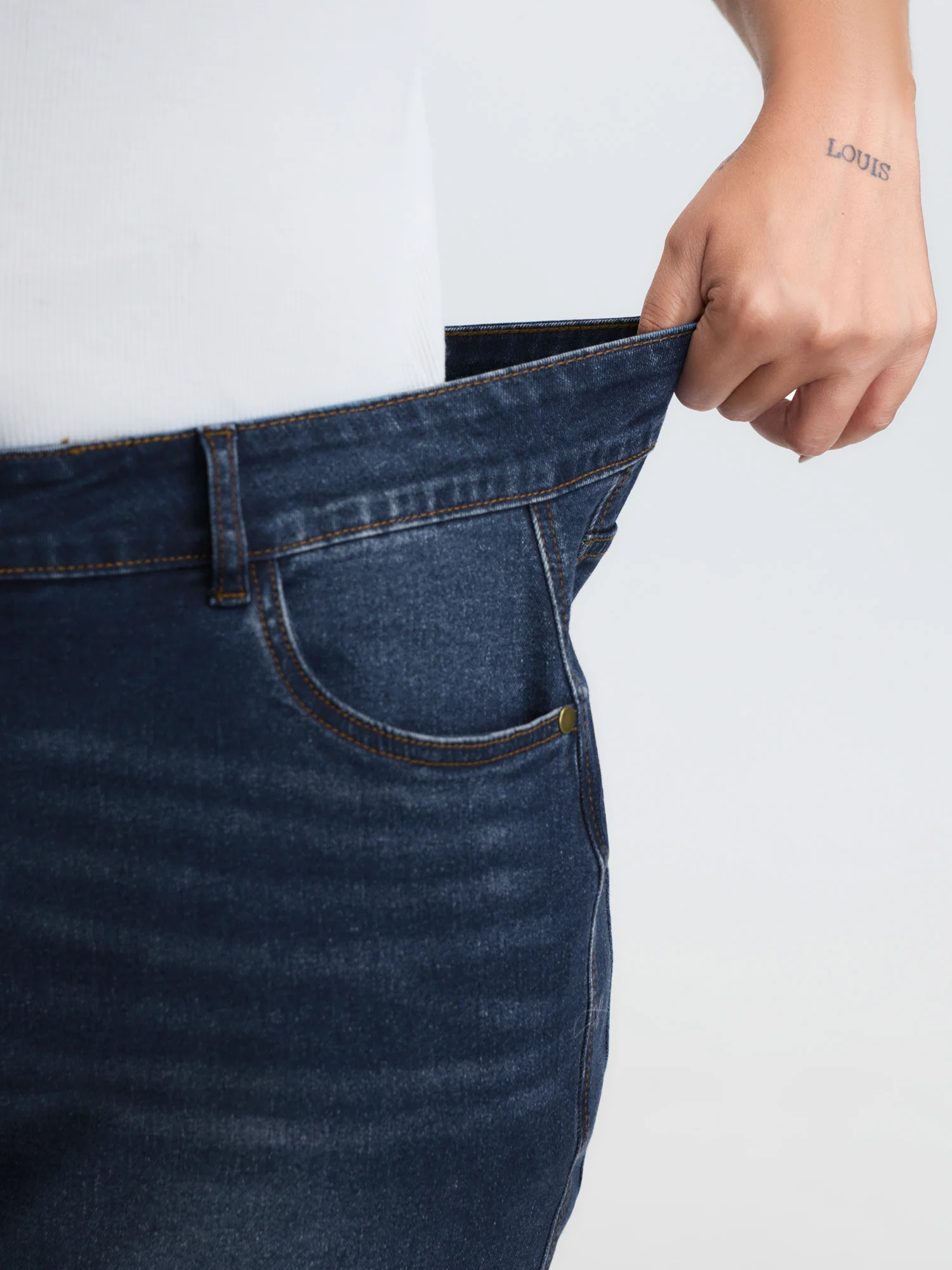 Thigh-Friendly High-Rise Flare Jeans - Image 4