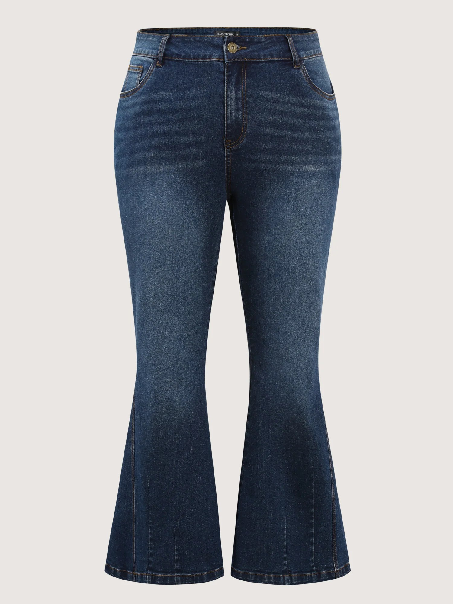 Thigh-Friendly High-Rise Flare Jeans - Image 8