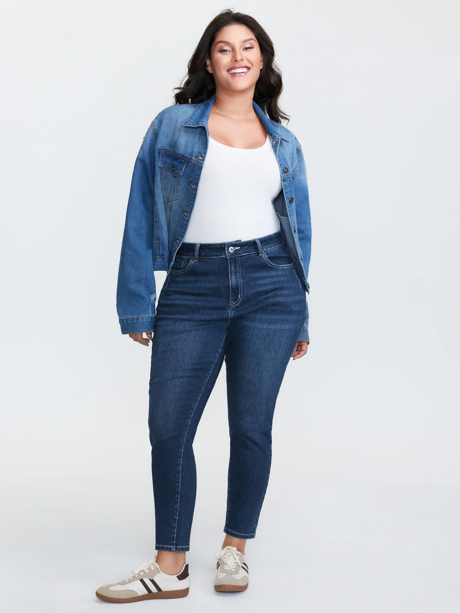 Mid-Rise Skinny-Fit Jeans - Image 2