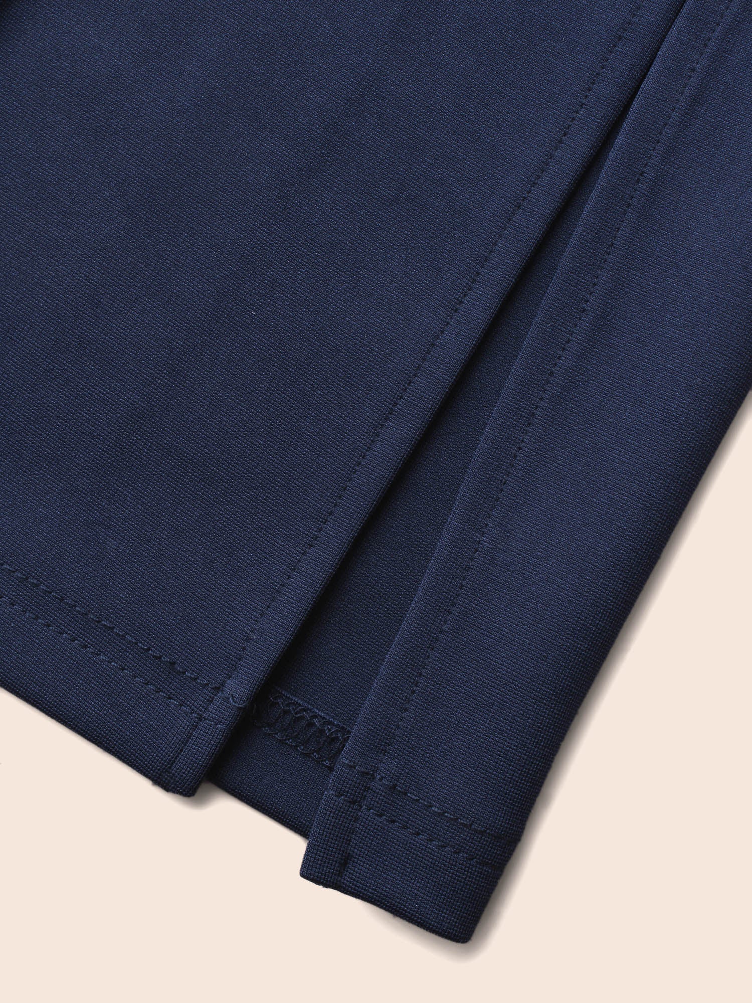 Mid Rise Slit Hem Bootcut Pants - Image 6