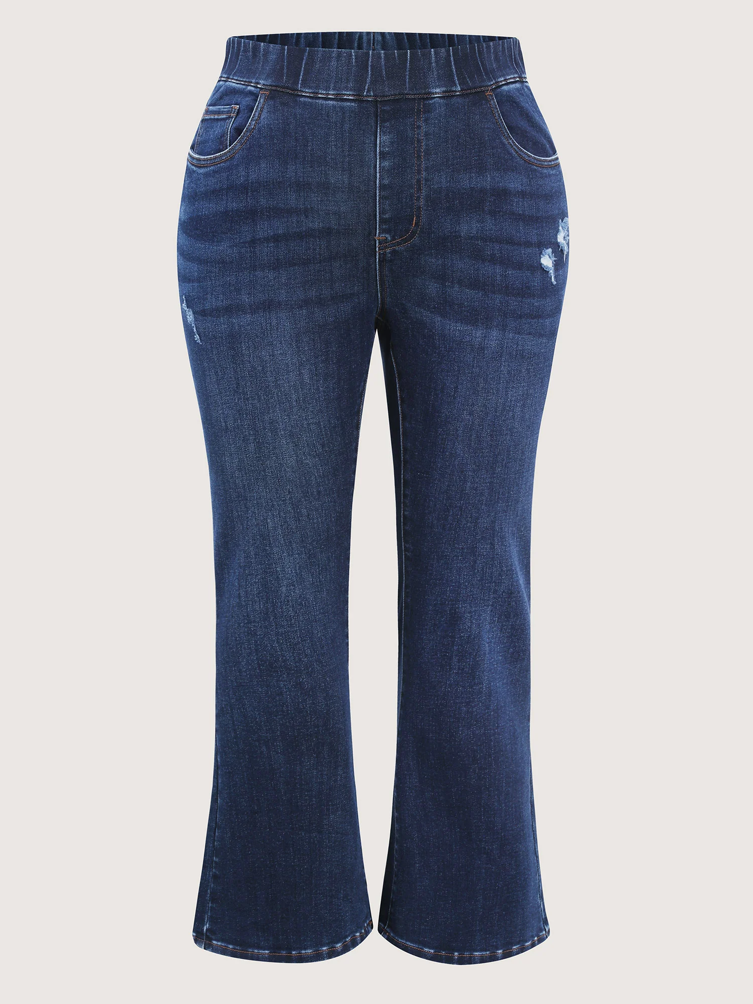 Super Stretchy High-Rise Flare Jeans - Image 9