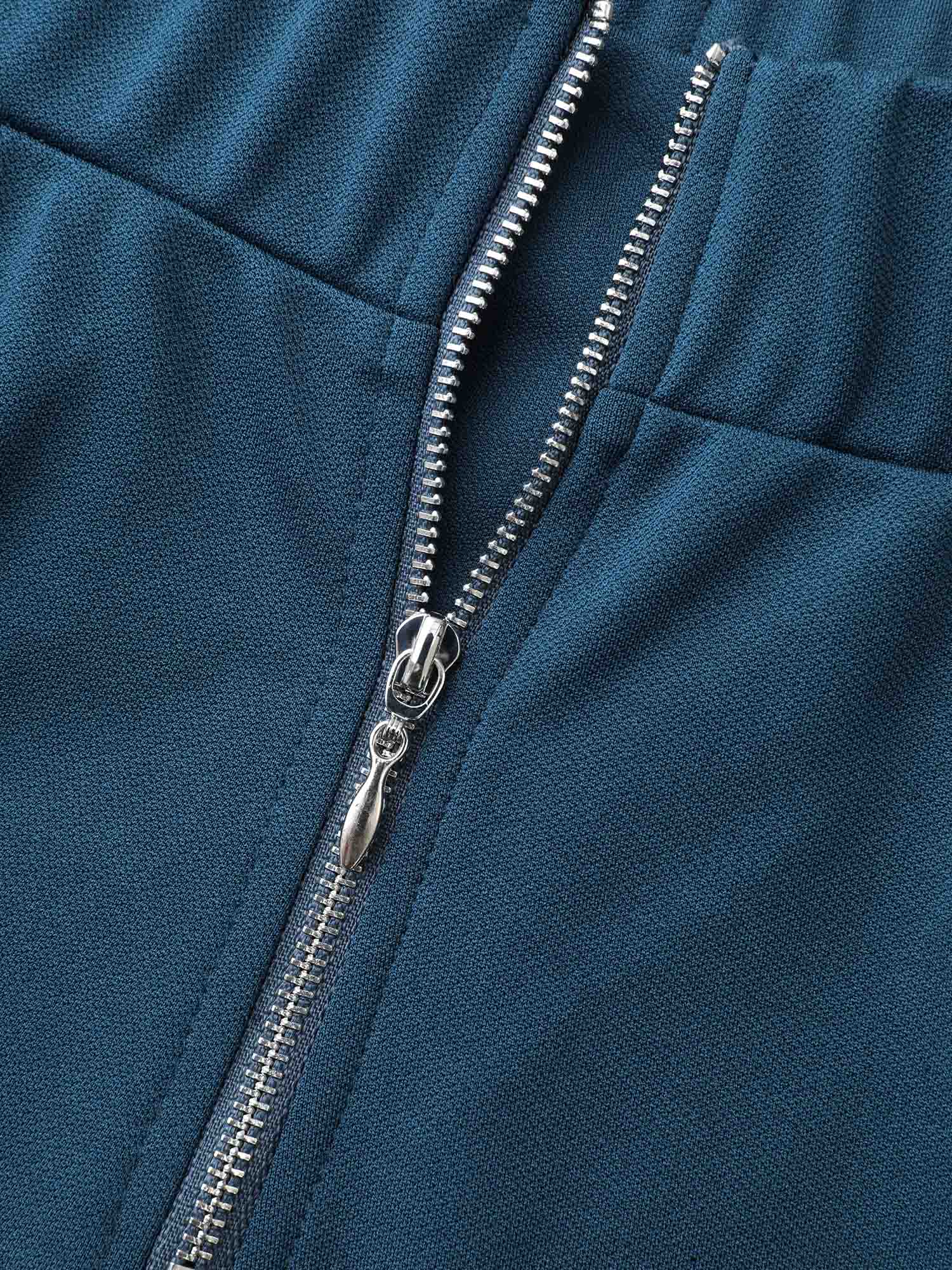 Mid Rise Zipper Detail Skinny Pants - Image 7