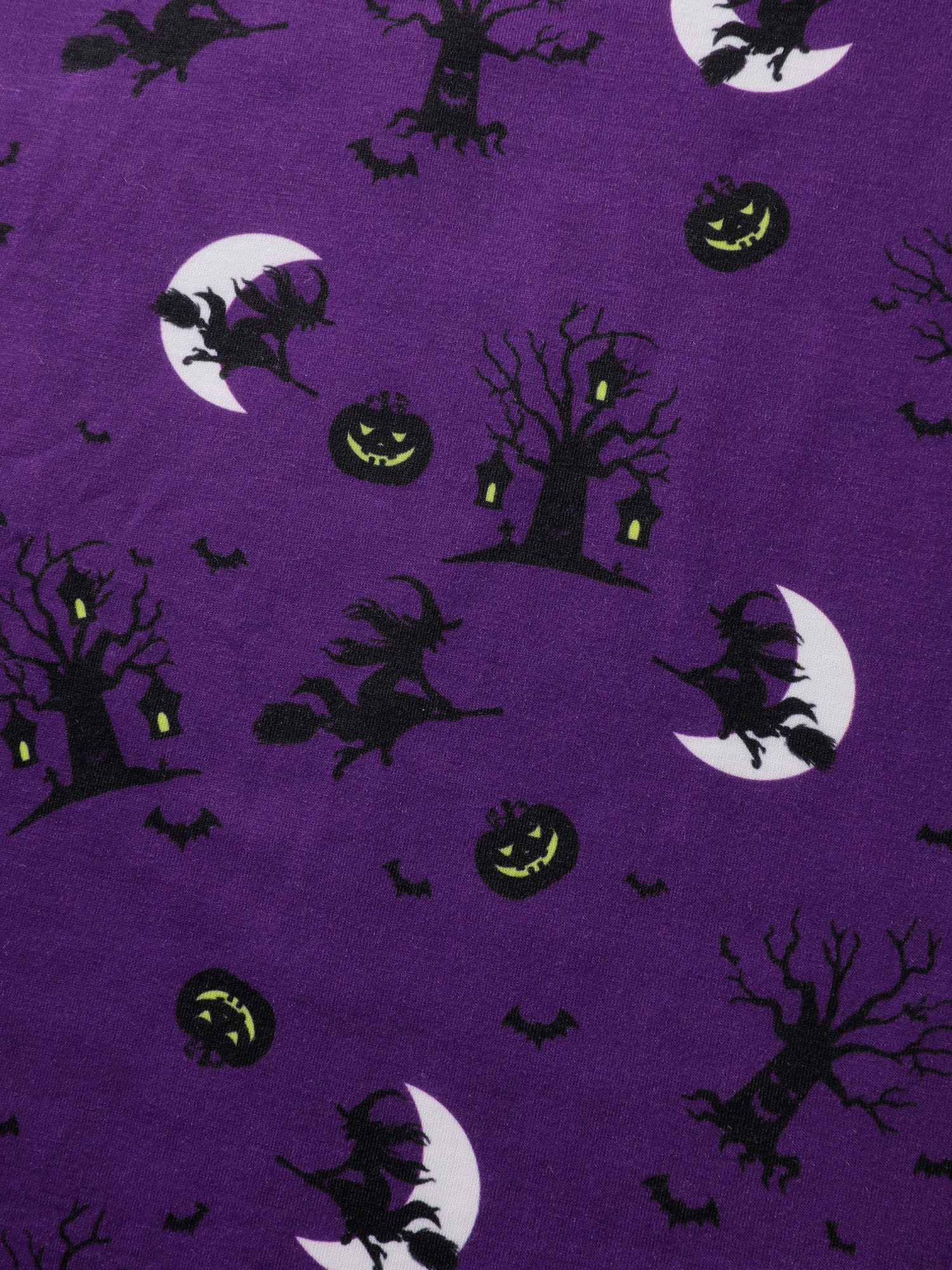 Midnight Halloween Print Wide-Leg Lounge Pants - Image 6