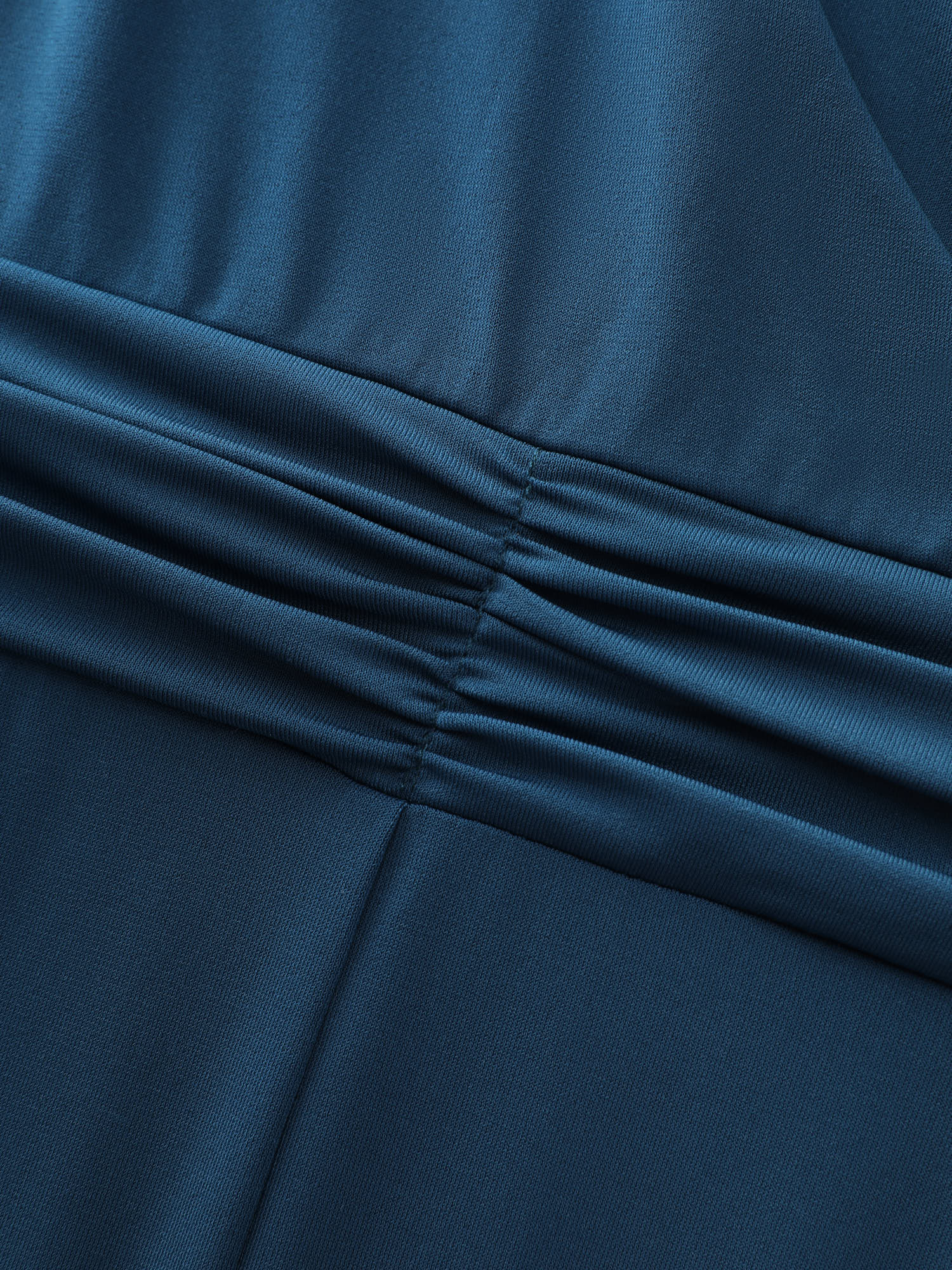 Minimalist Overlap Plain Jumpsuit - Image 6