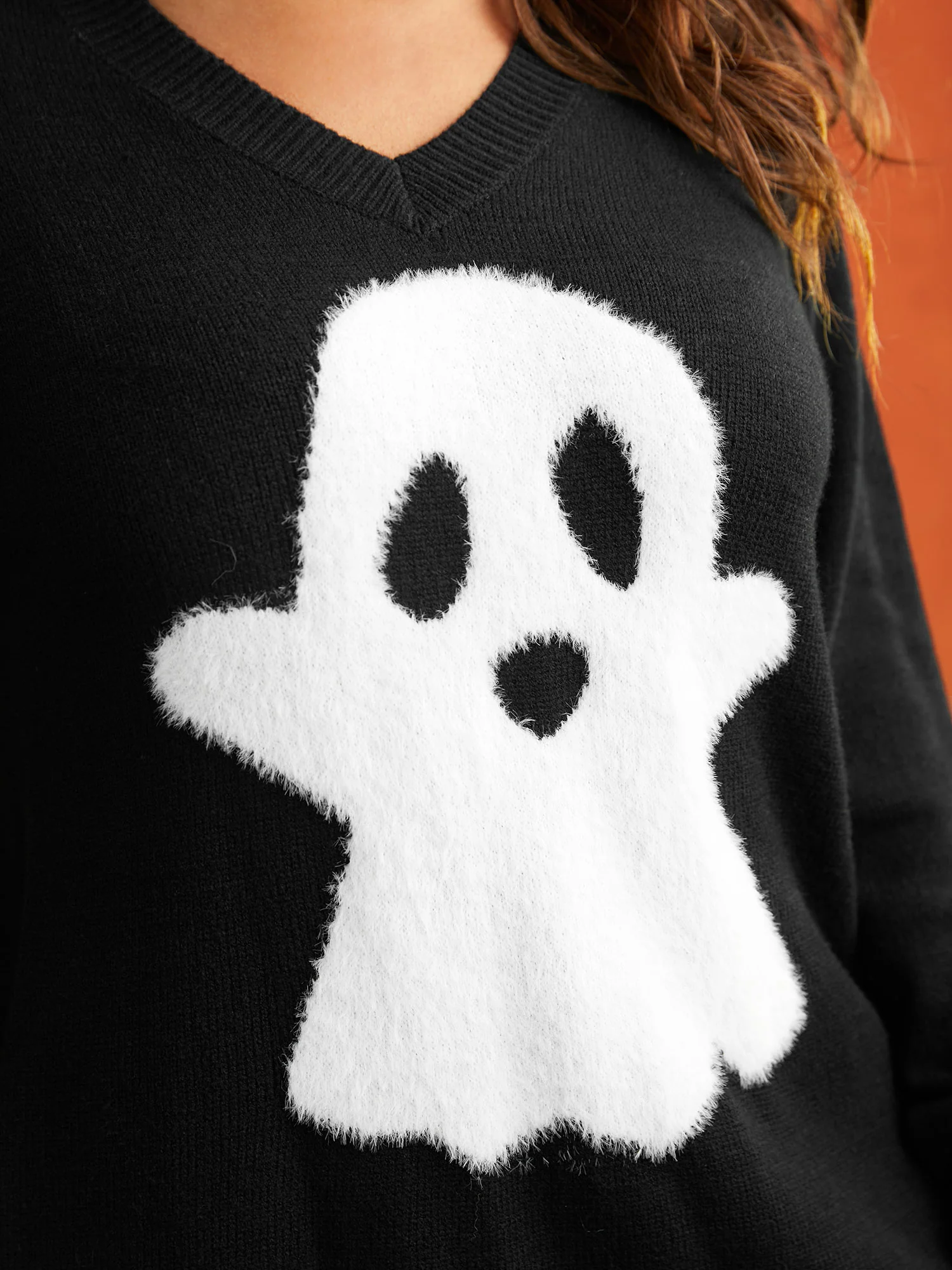 Mink Touch Ghost Printed Pullover - Image 5