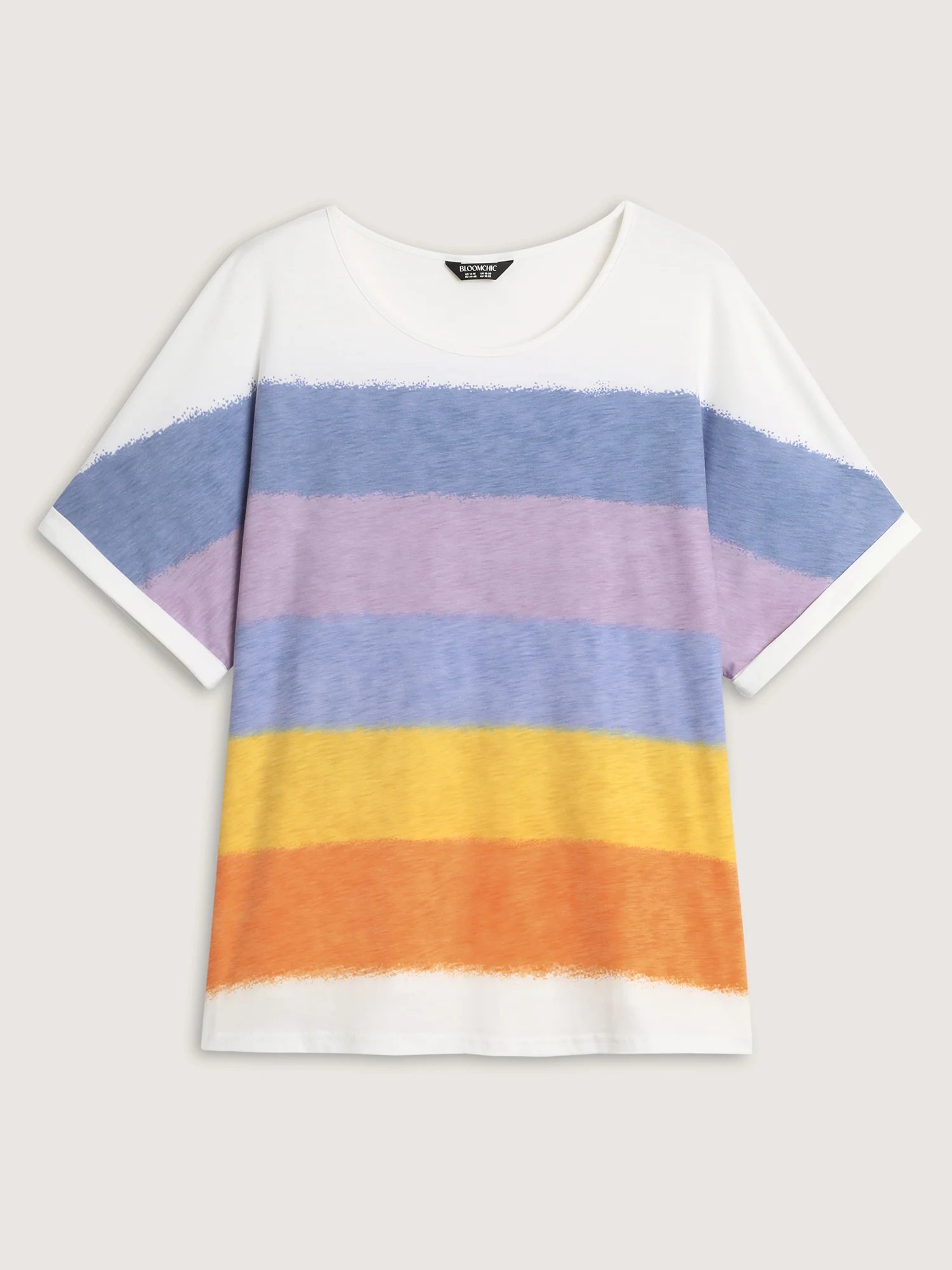 Multi-Color Supersoft Round Neck Knit Top - Image 7