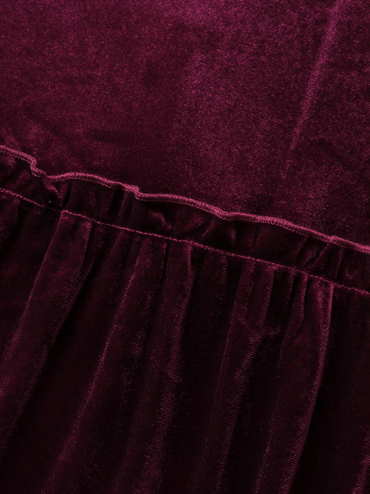 Mystical Moon Embroidery Velvet Midi Dress - Image 6