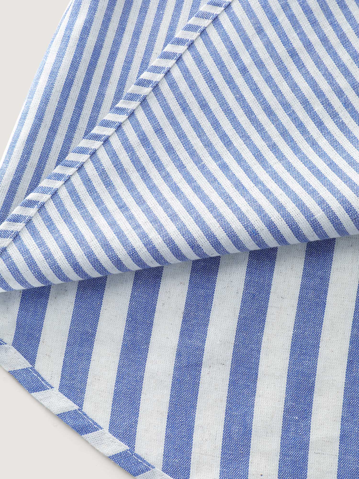 Cotton Nautical Striped Pocket Button Down Shirt - Image 7