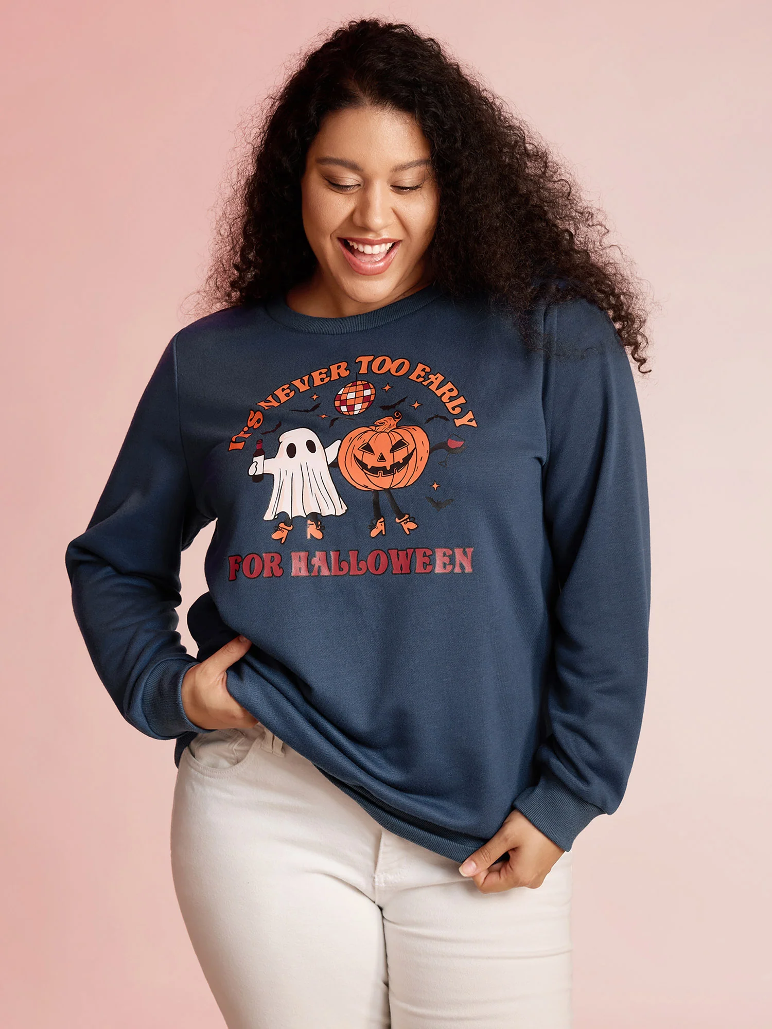 Never Too Early For Halloween Sweatshirt - Image 2